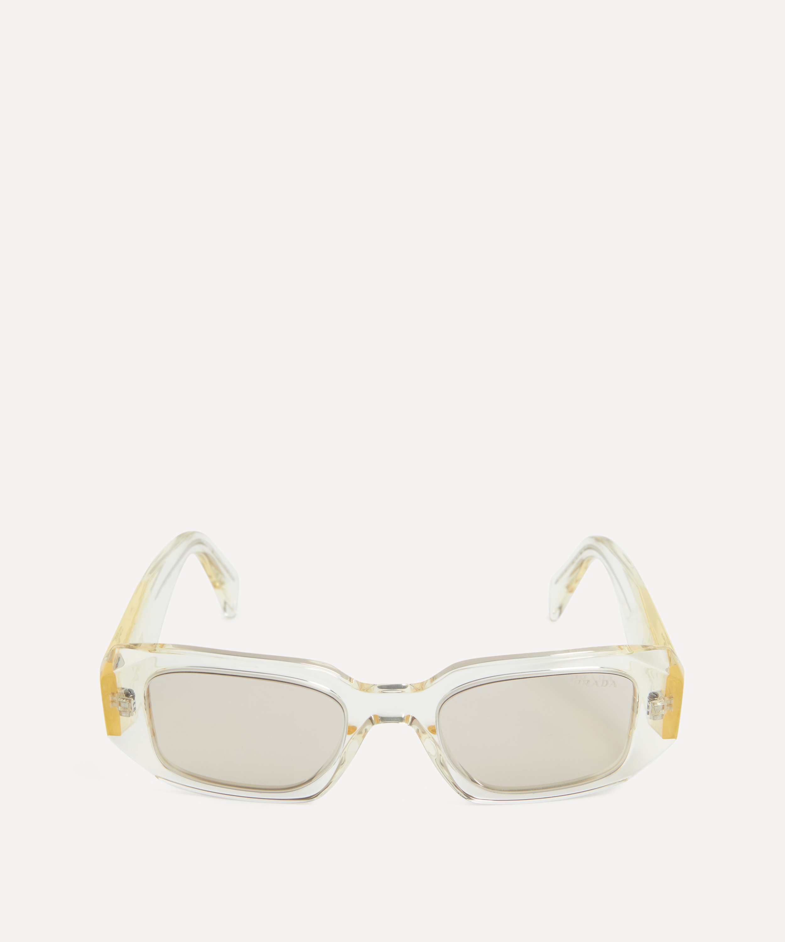 Prada - Rectangle Acetate Sunglasses image number 0