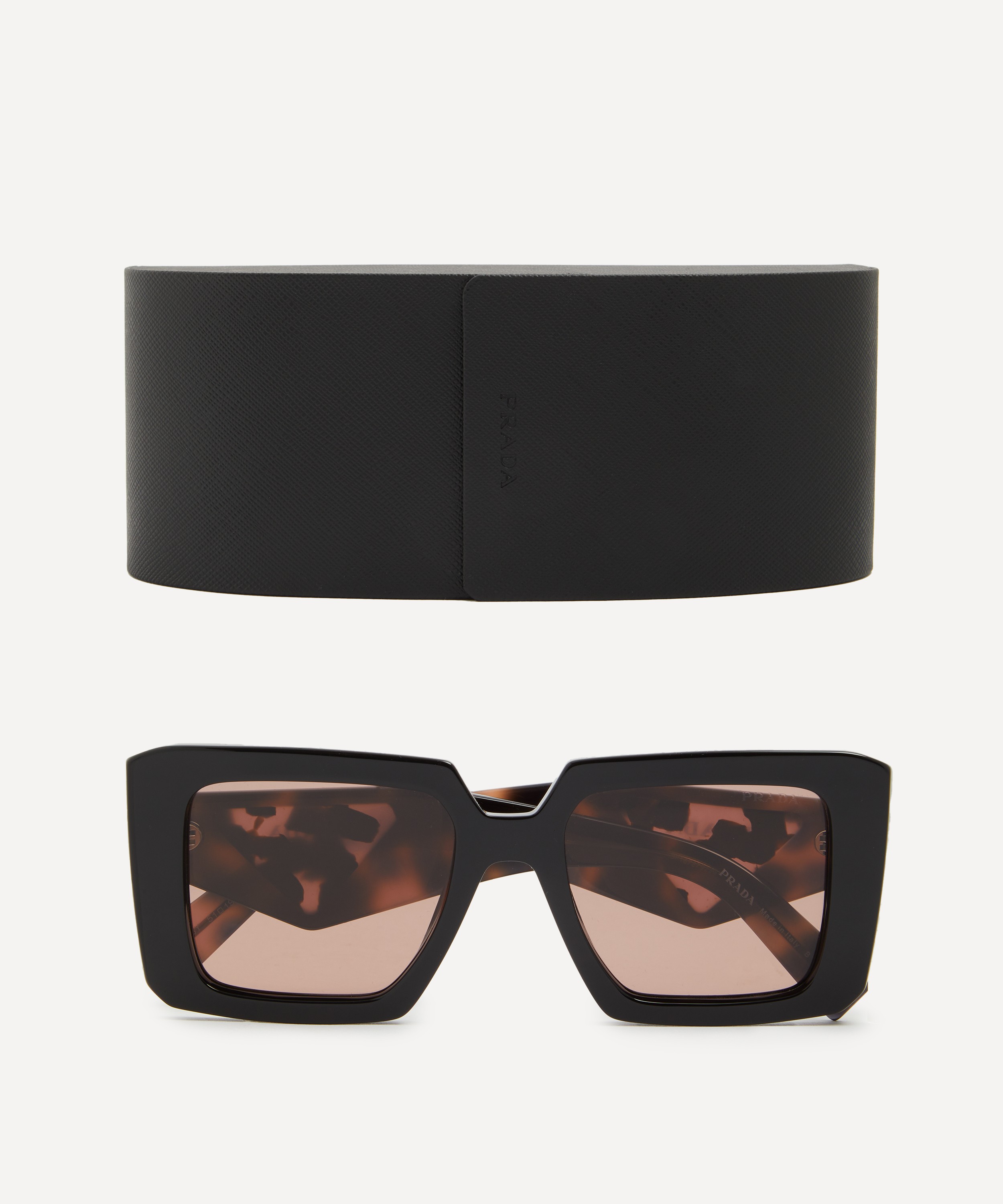 Prada - Square Acetate Sunglasses image number 3