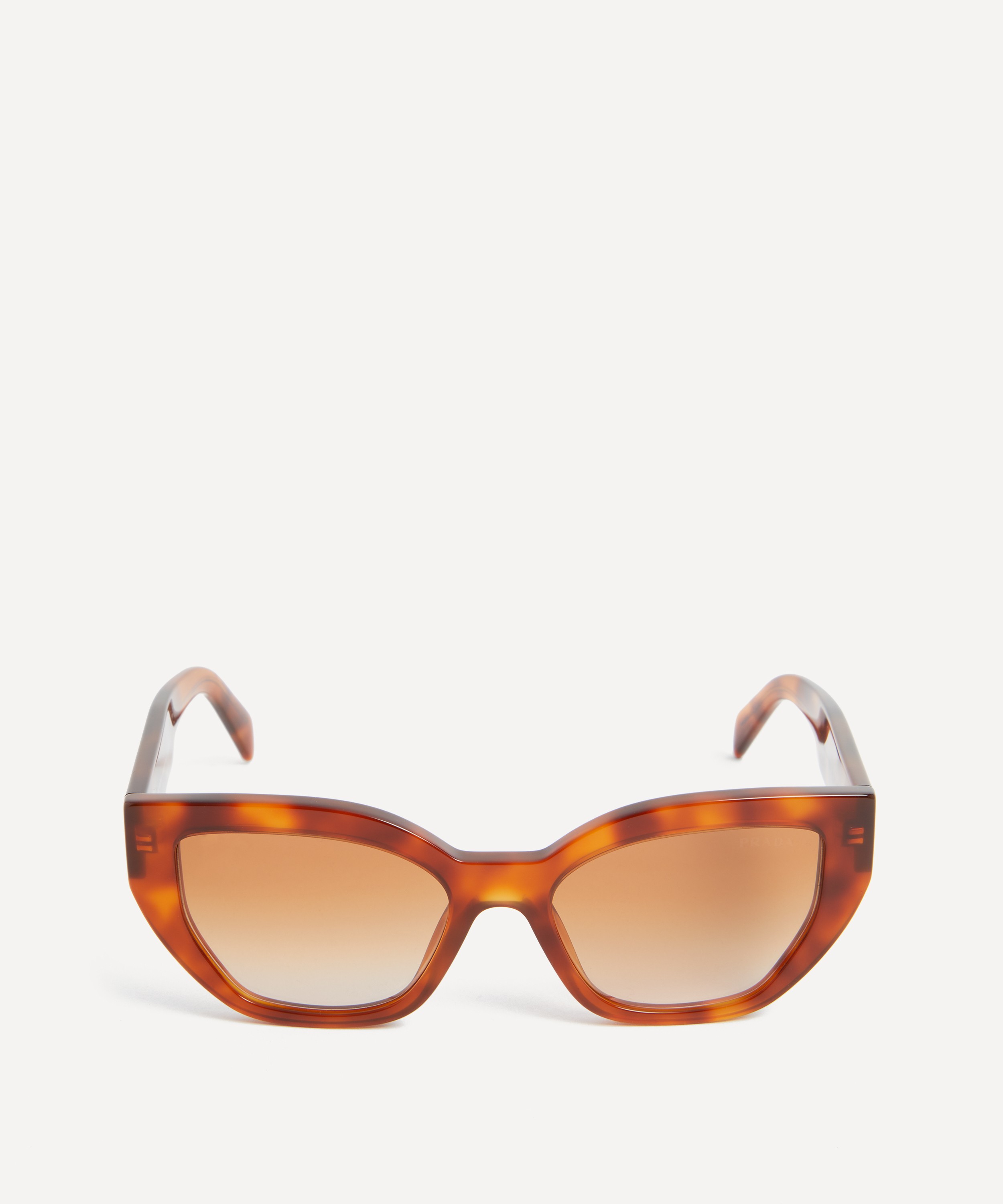 Prada - Geometric Acetate Cat-Eye Sunglasses image number 0