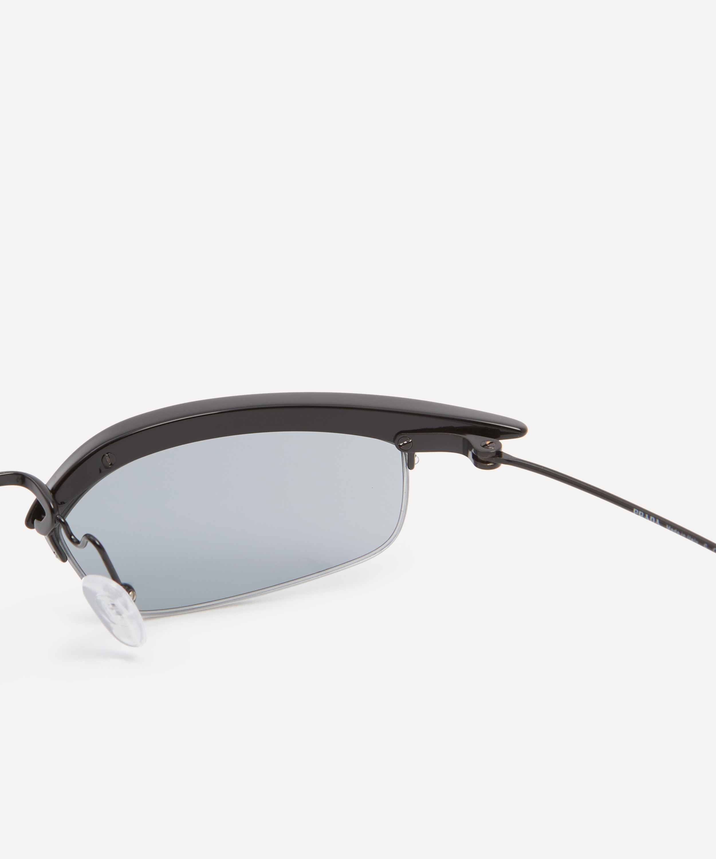 Prada - Rectangular Combination Sunglasses image number 2