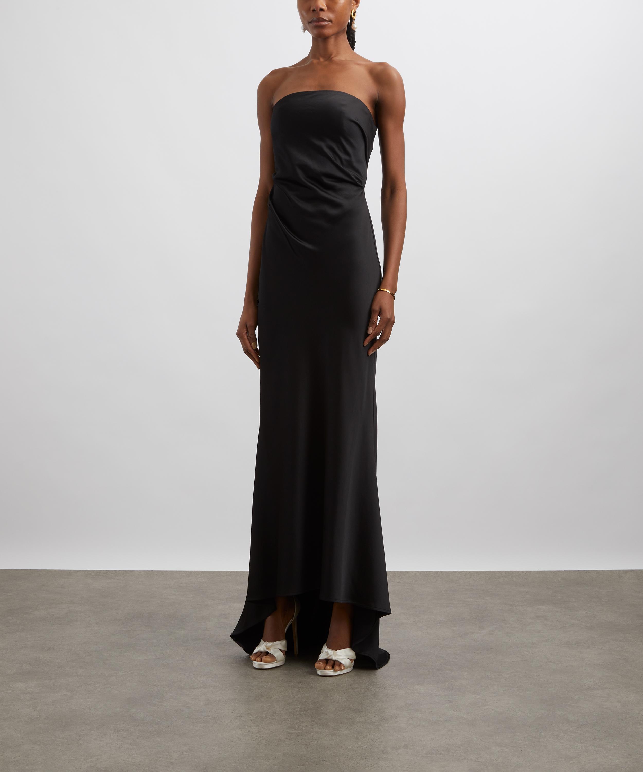 Significant Other - Lucile Strapless Satin Maxi Dress image number 2