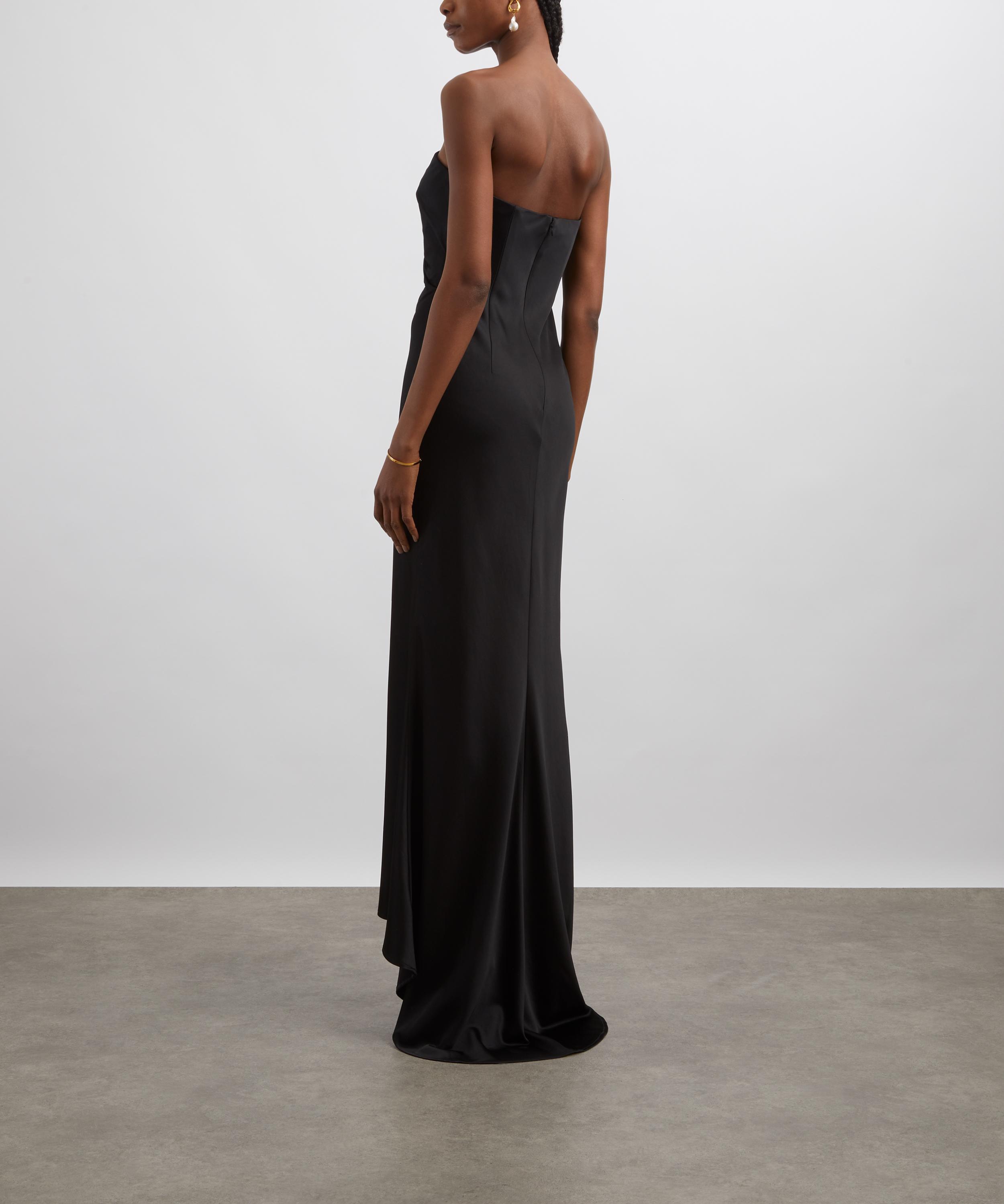 Significant Other - Lucile Strapless Satin Maxi Dress image number 3