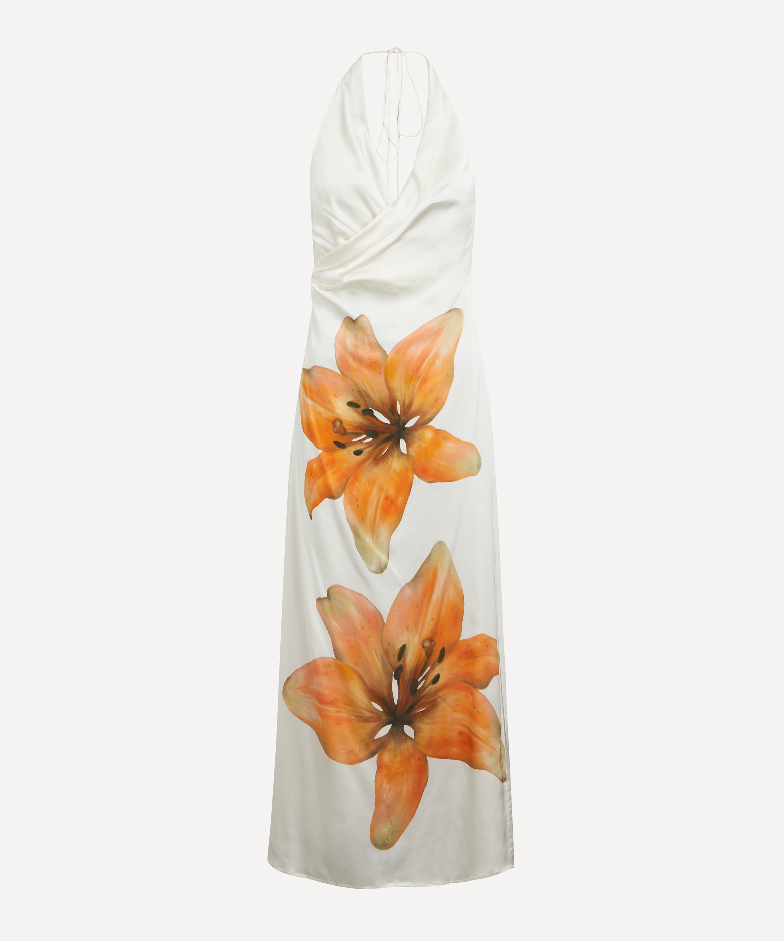 Signficant Other - Elaina Tigerlily Satin Midi Dress image number 0