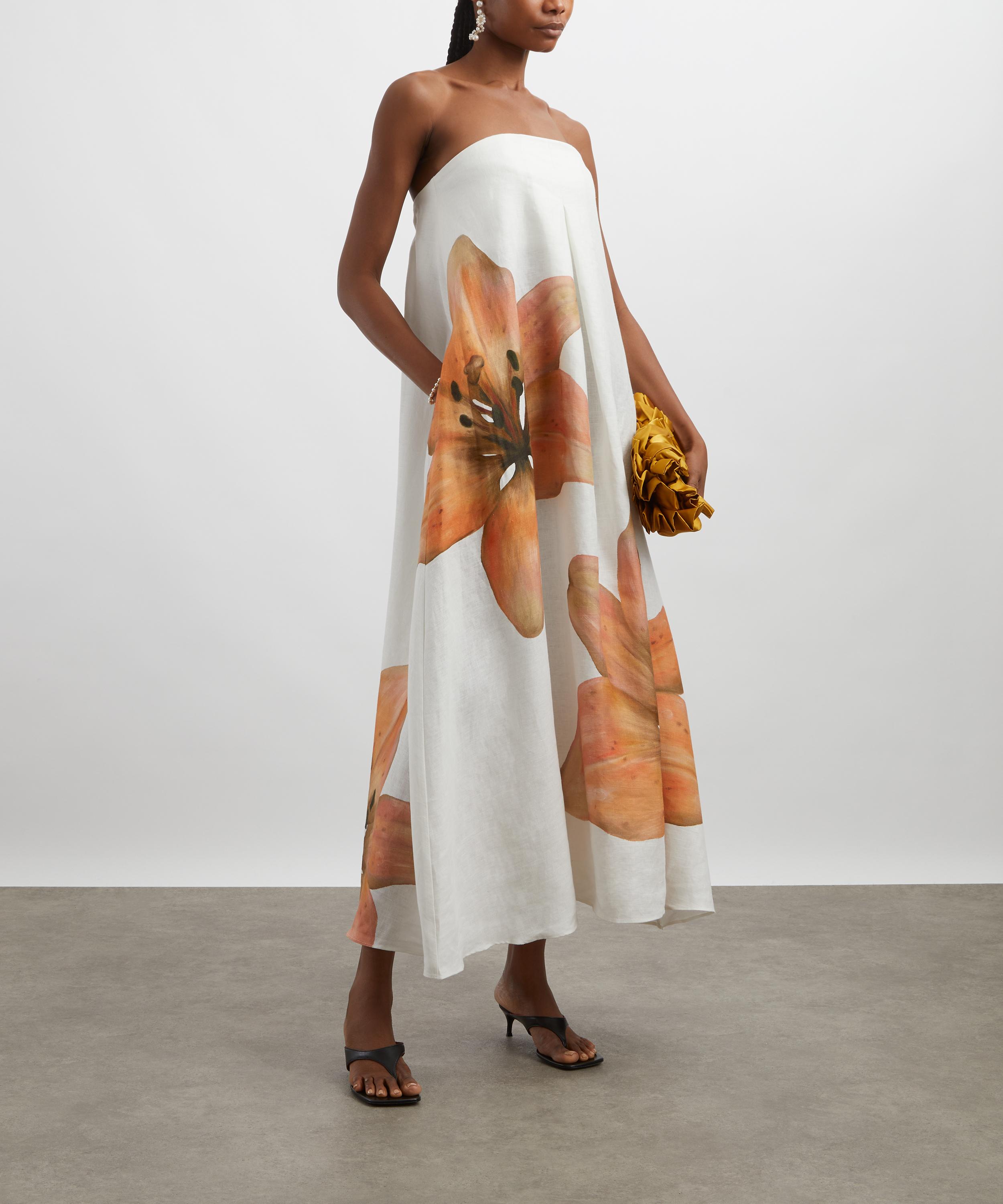 Signficant Other - Parisa Tigerlily Linen Maxi Dress image number 1