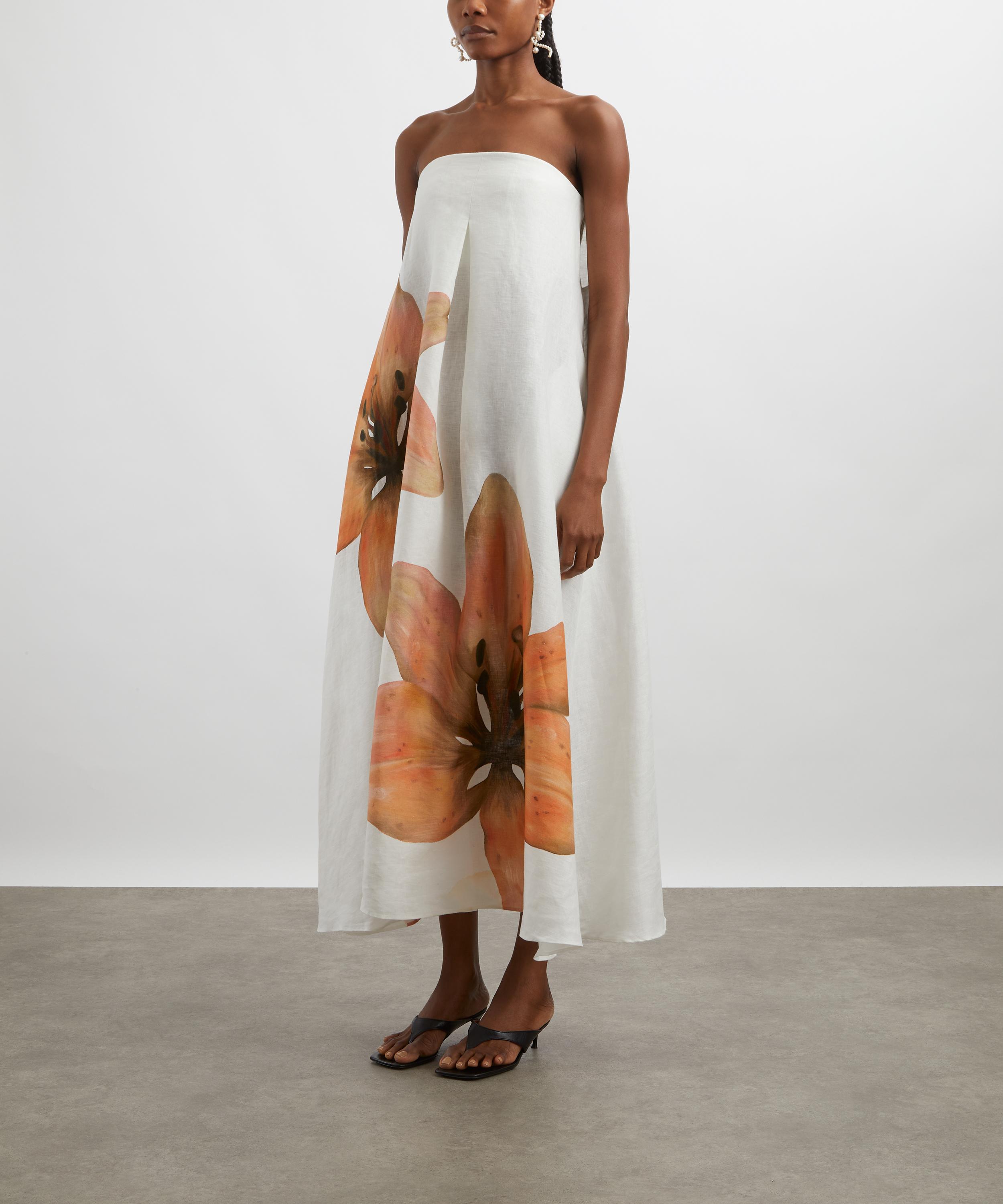 Signficant Other - Parisa Tigerlily Linen Maxi Dress image number 2