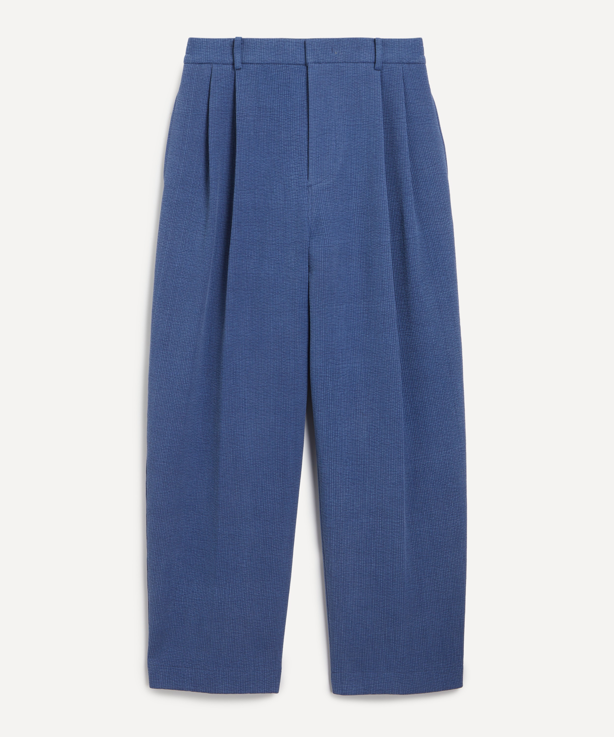 Le17septembre - Quilted Wide Pleated Trousers image number 0