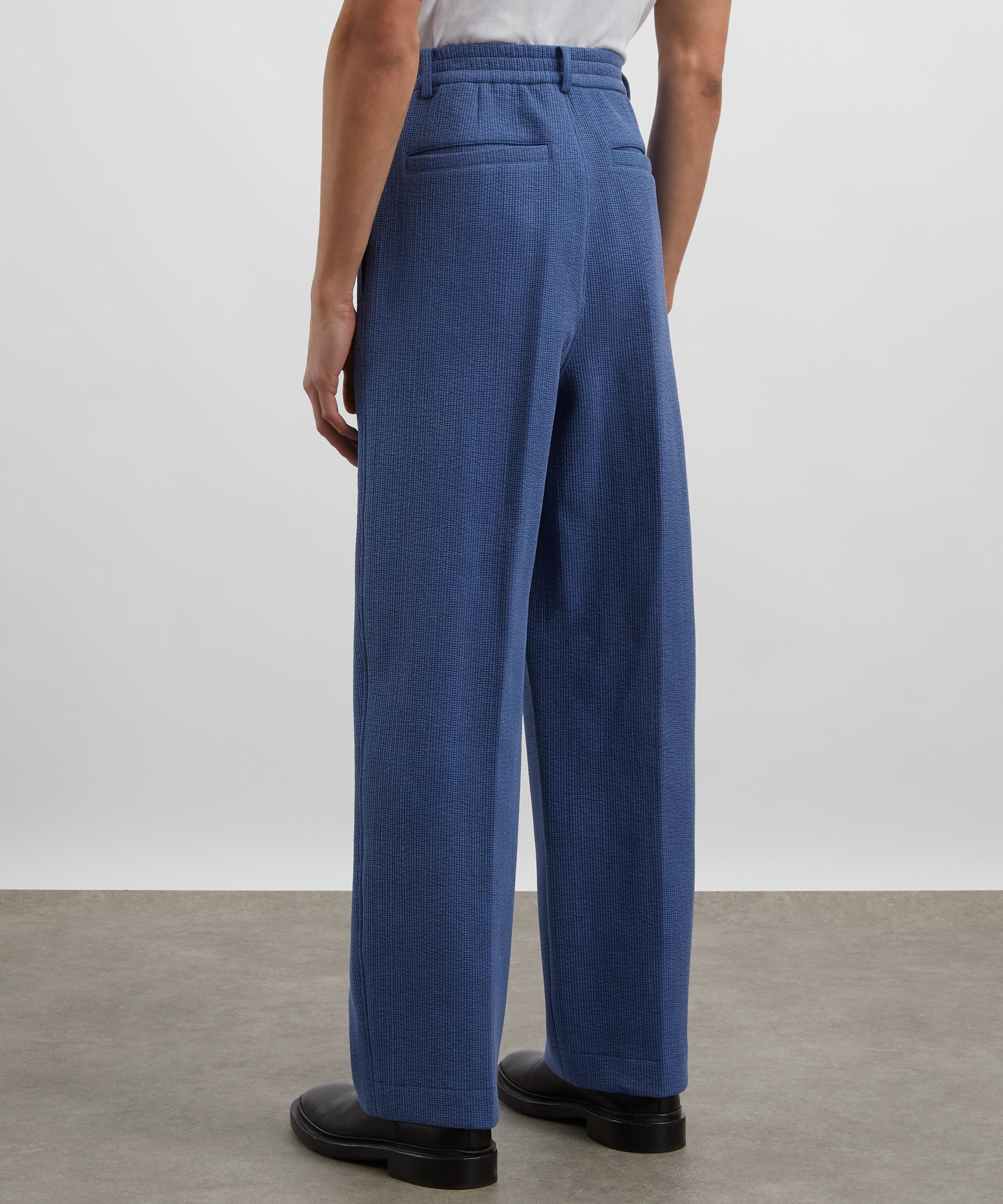 Le17septembre - Quilted Wide Pleated Trousers image number 3