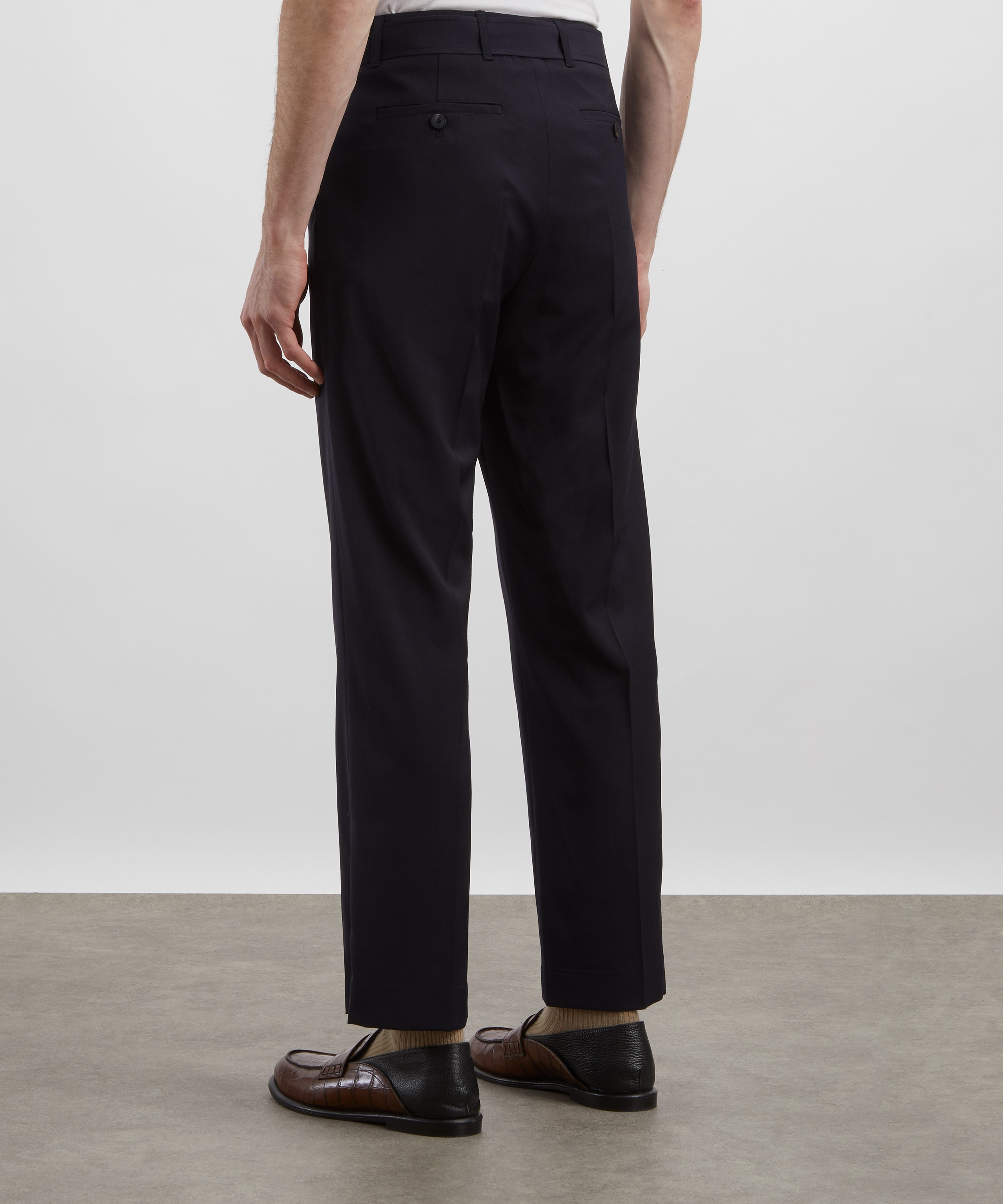 Le17septembre - Belted Wool Trousers image number 3