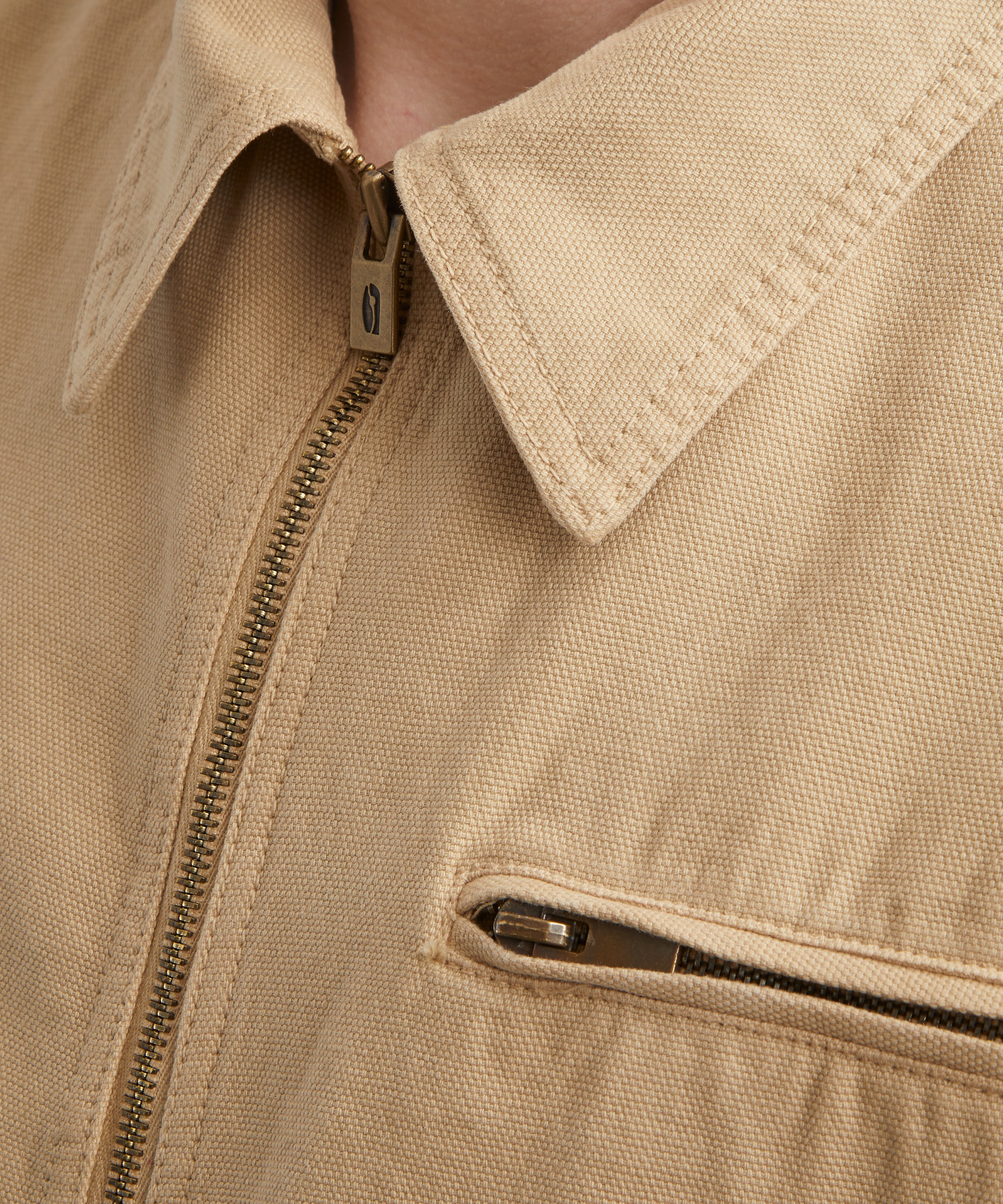 Le17septembre - Beige Over Dyeing Denim Jacket image number 4