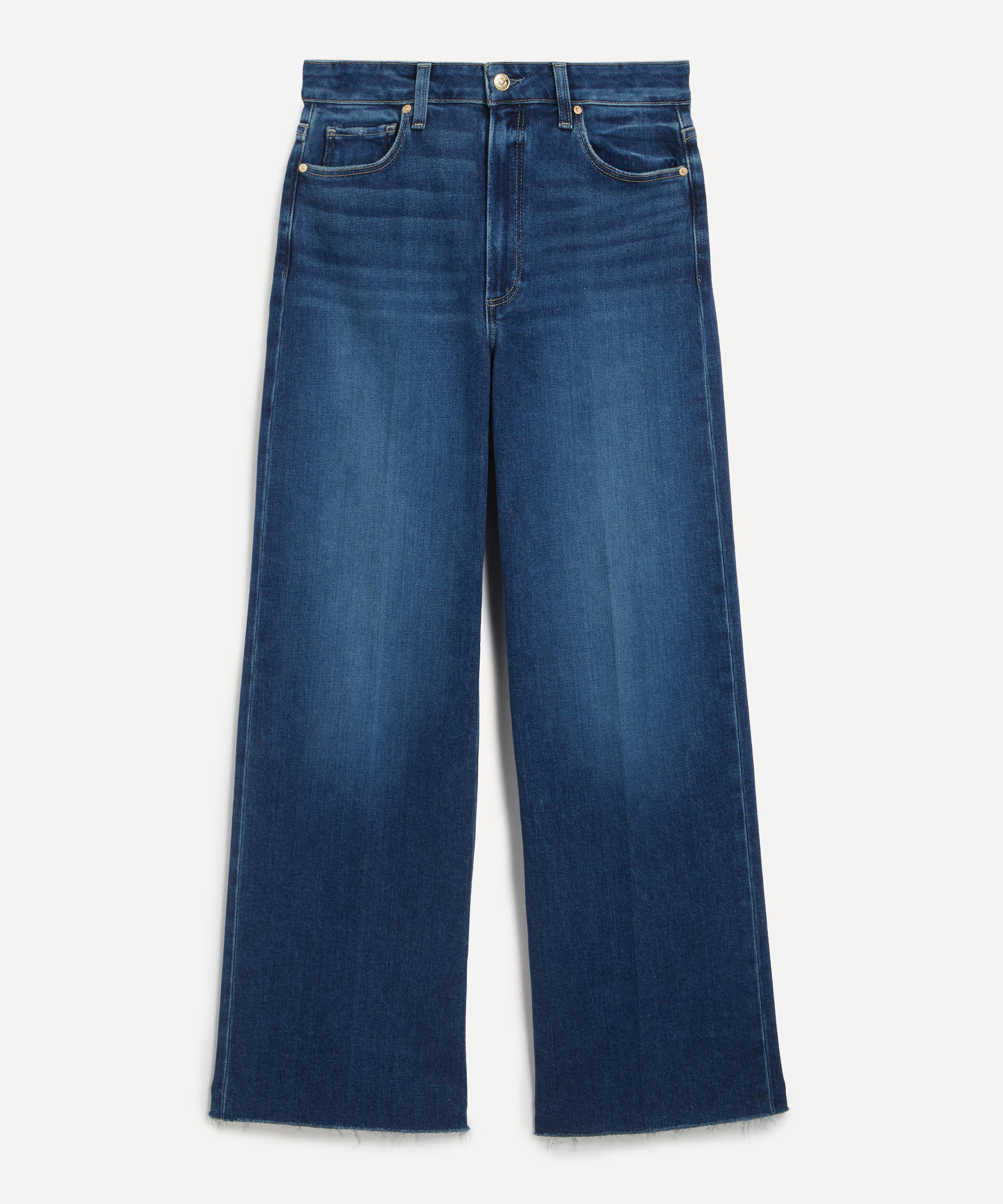 Paige - Anessa Wide Leg Jeans in Arpeggio image number 0