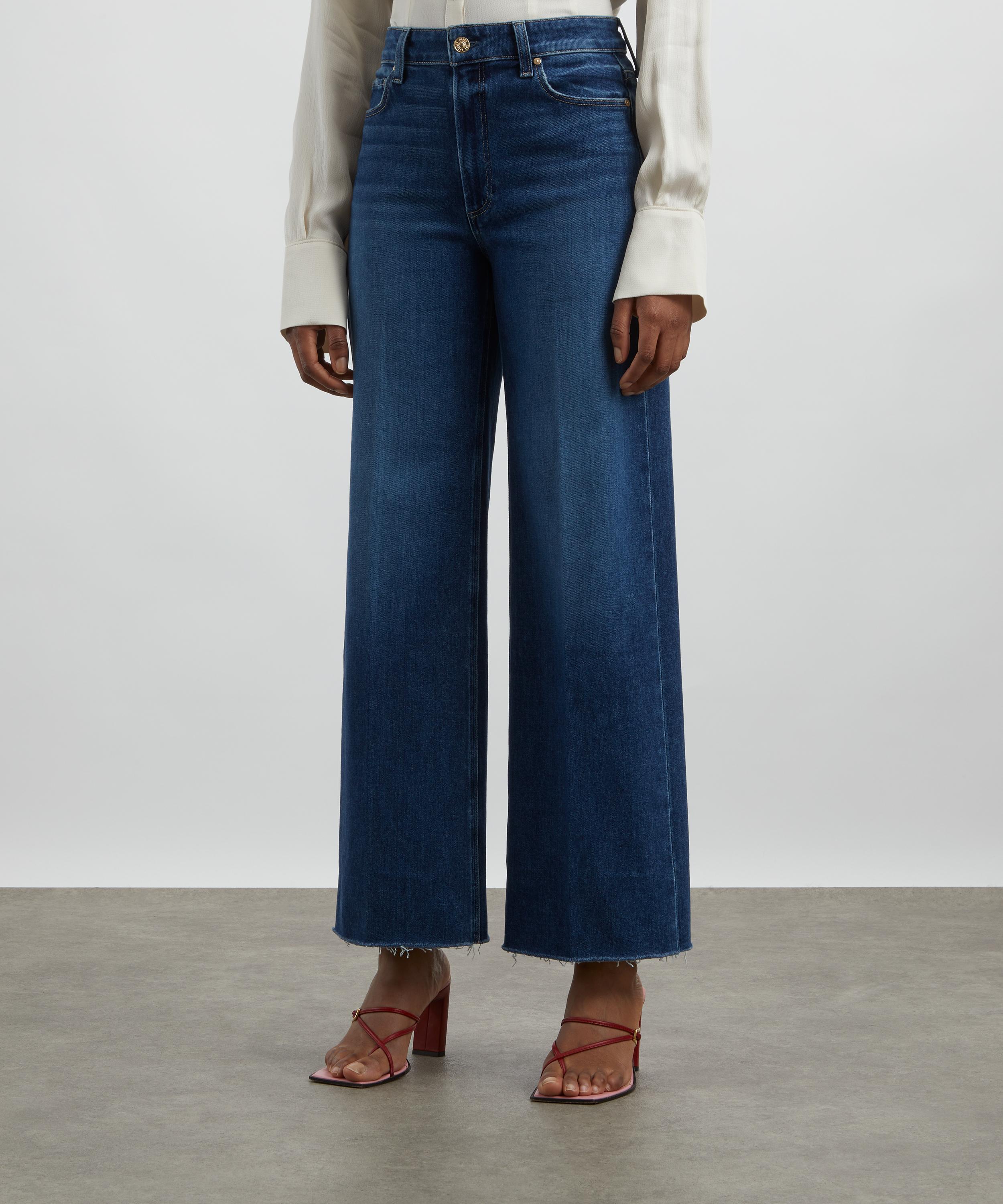 Paige - Anessa Wide Leg Jeans in Arpeggio image number 2