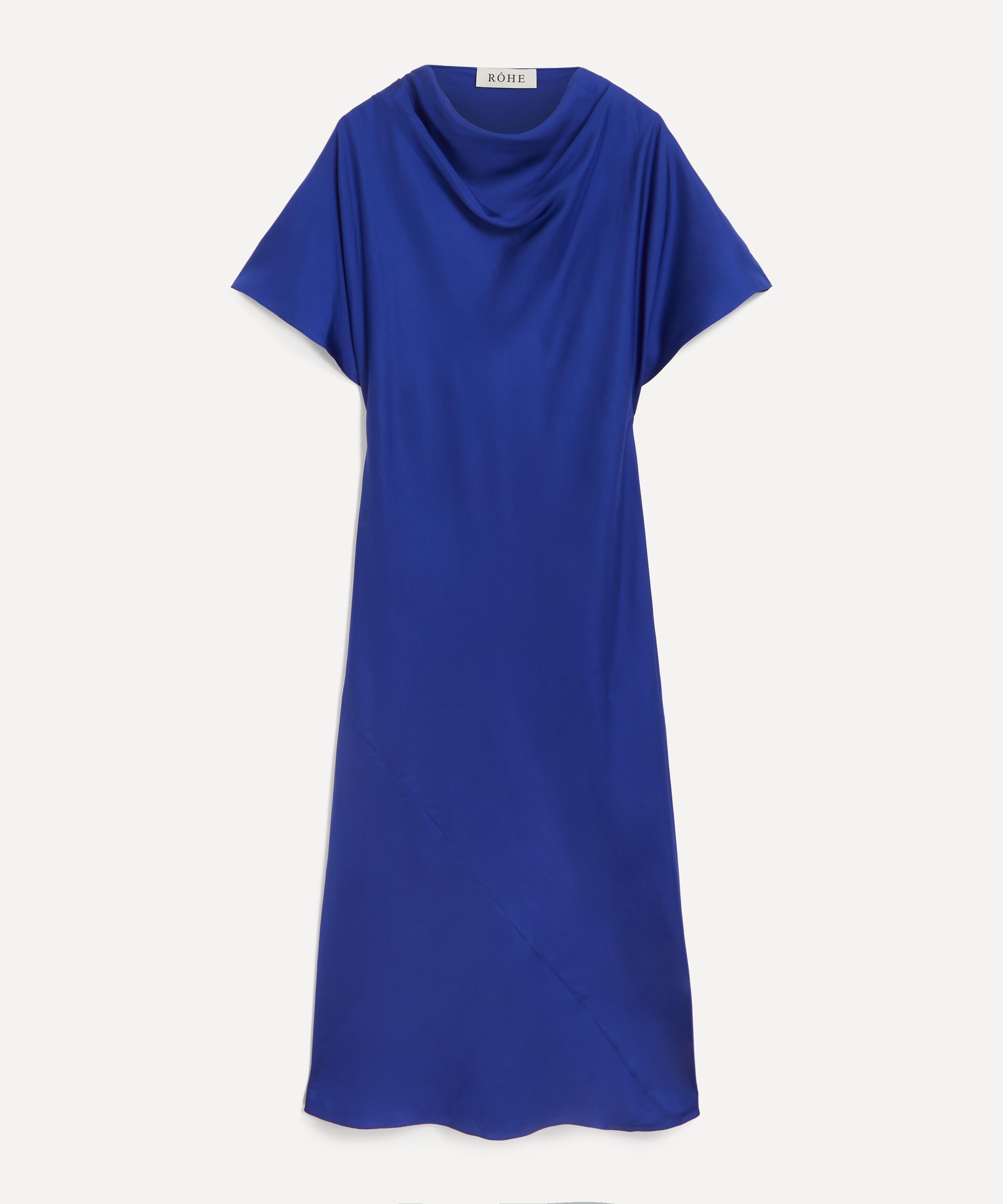 Róhe - Fluid Draped Silk Dress image number 0