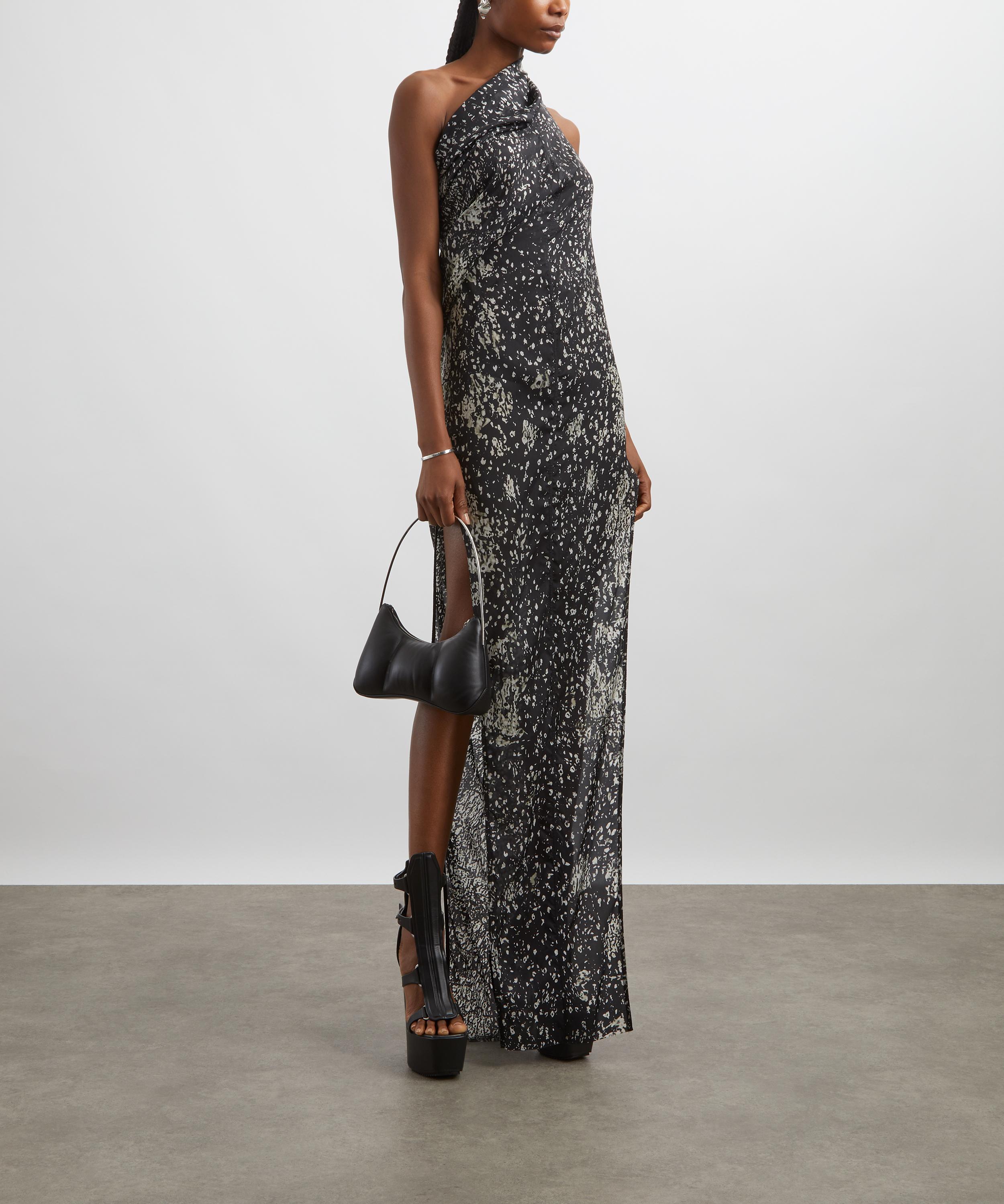 Rick Owens - Athena Arrowhead Asymmetric Maxi Dress image number 1