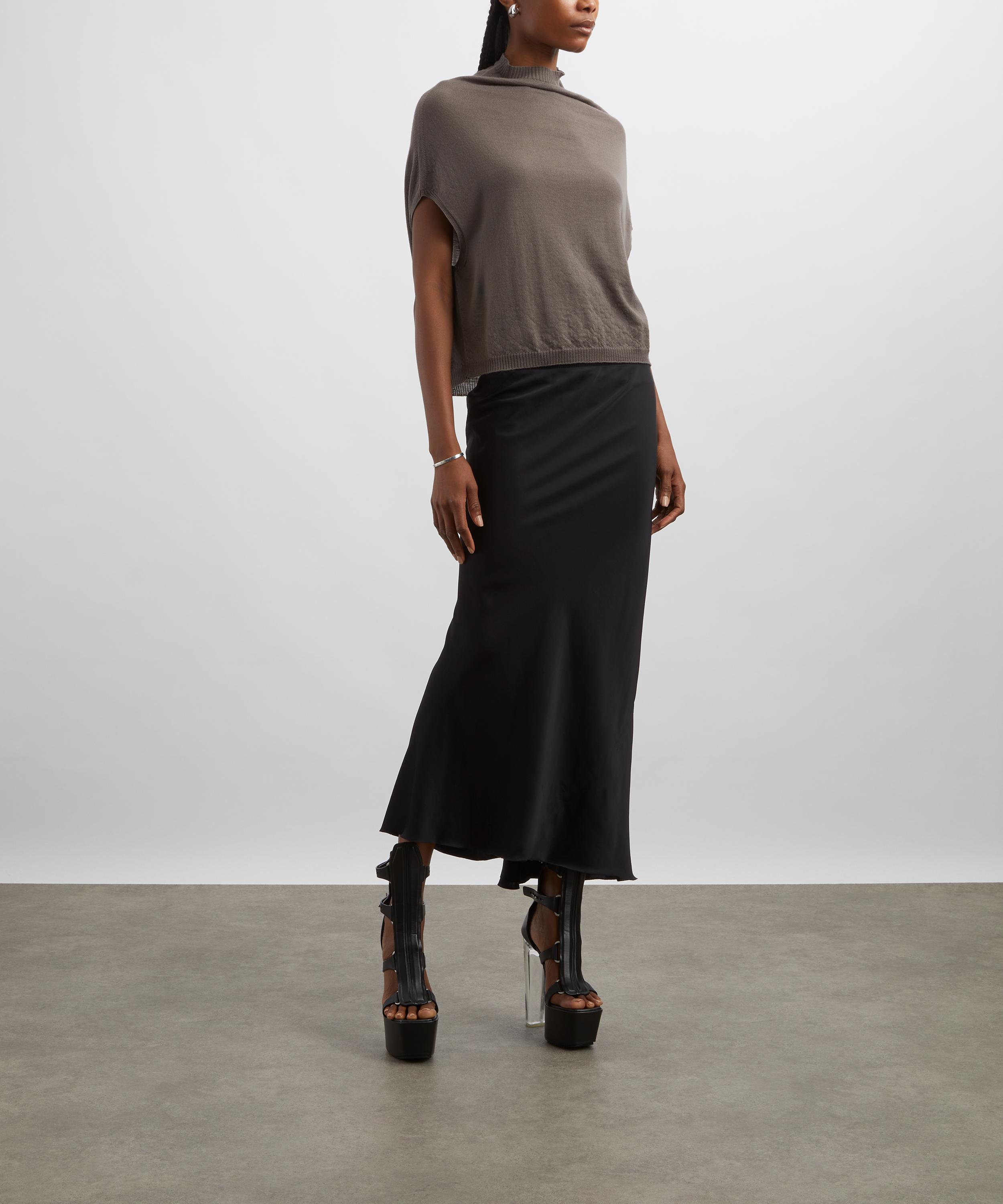 Rick Owens - Maglia Asymmetric Wool Top image number 1