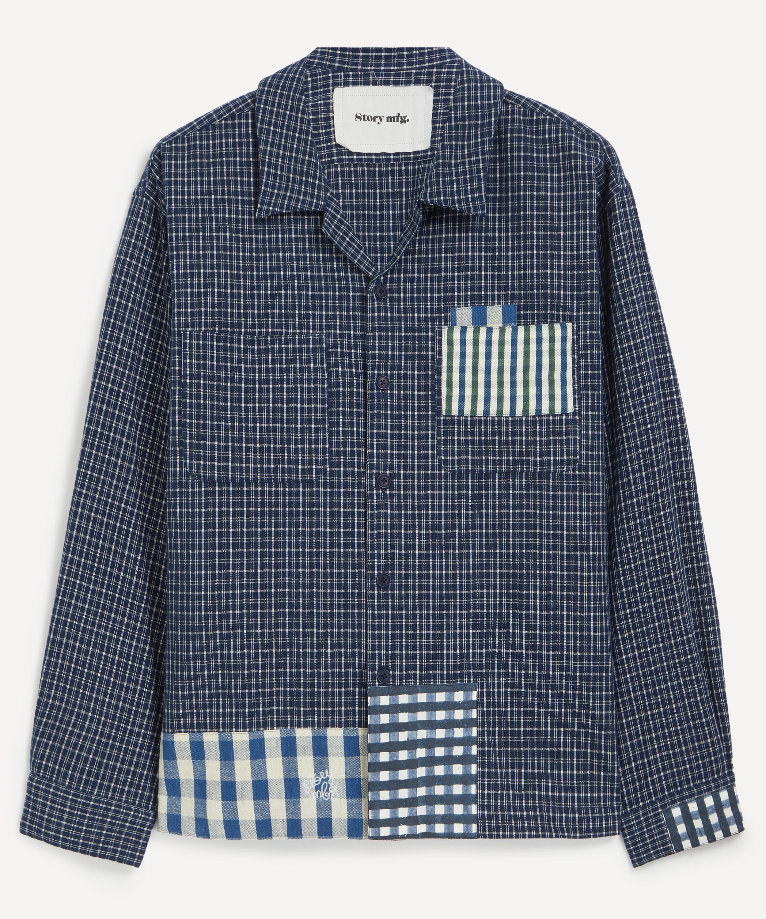 STORY mfg. - PA Indigo Picnic Handloom Shirt