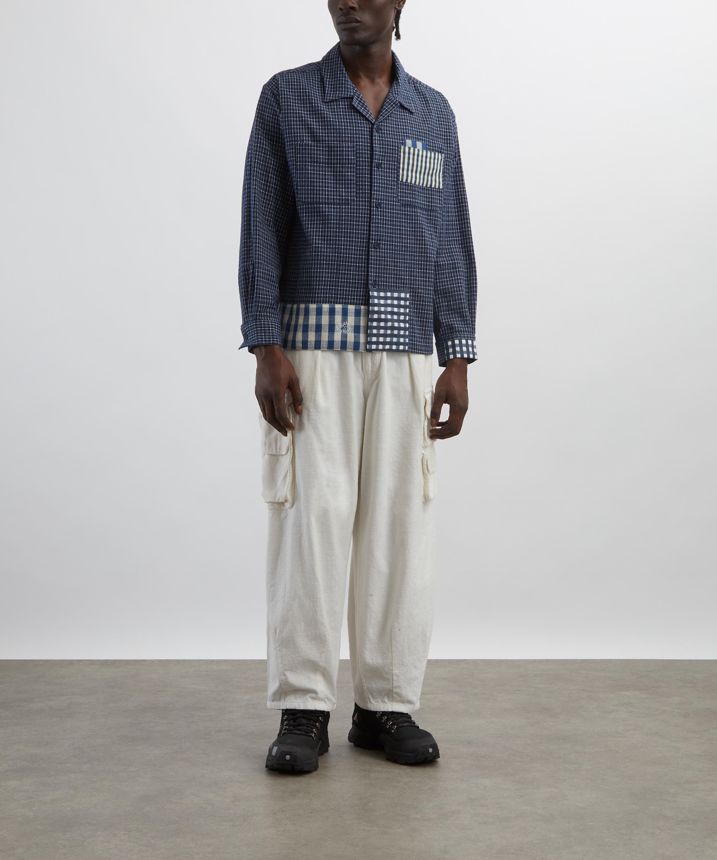 STORY mfg. - PA Indigo Picnic Handloom Shirt image number 1