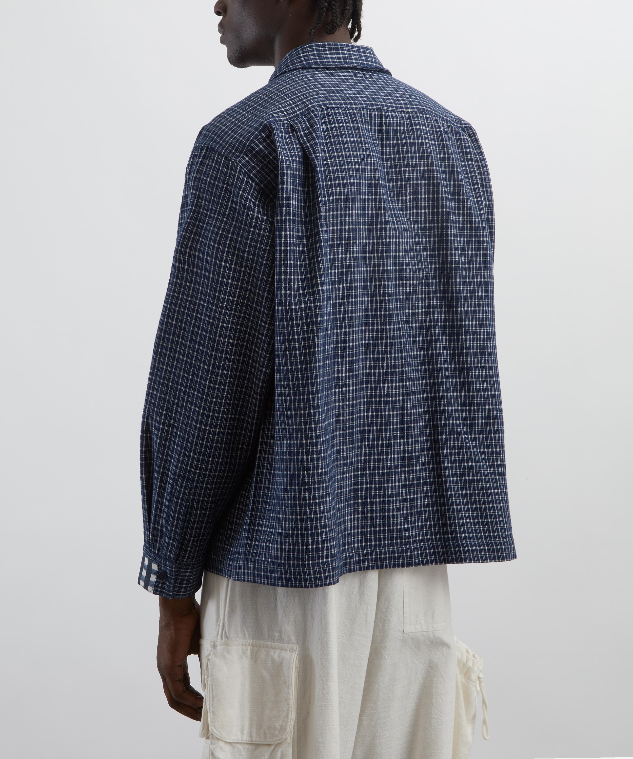 STORY mfg. - PA Indigo Picnic Handloom Shirt image number 3