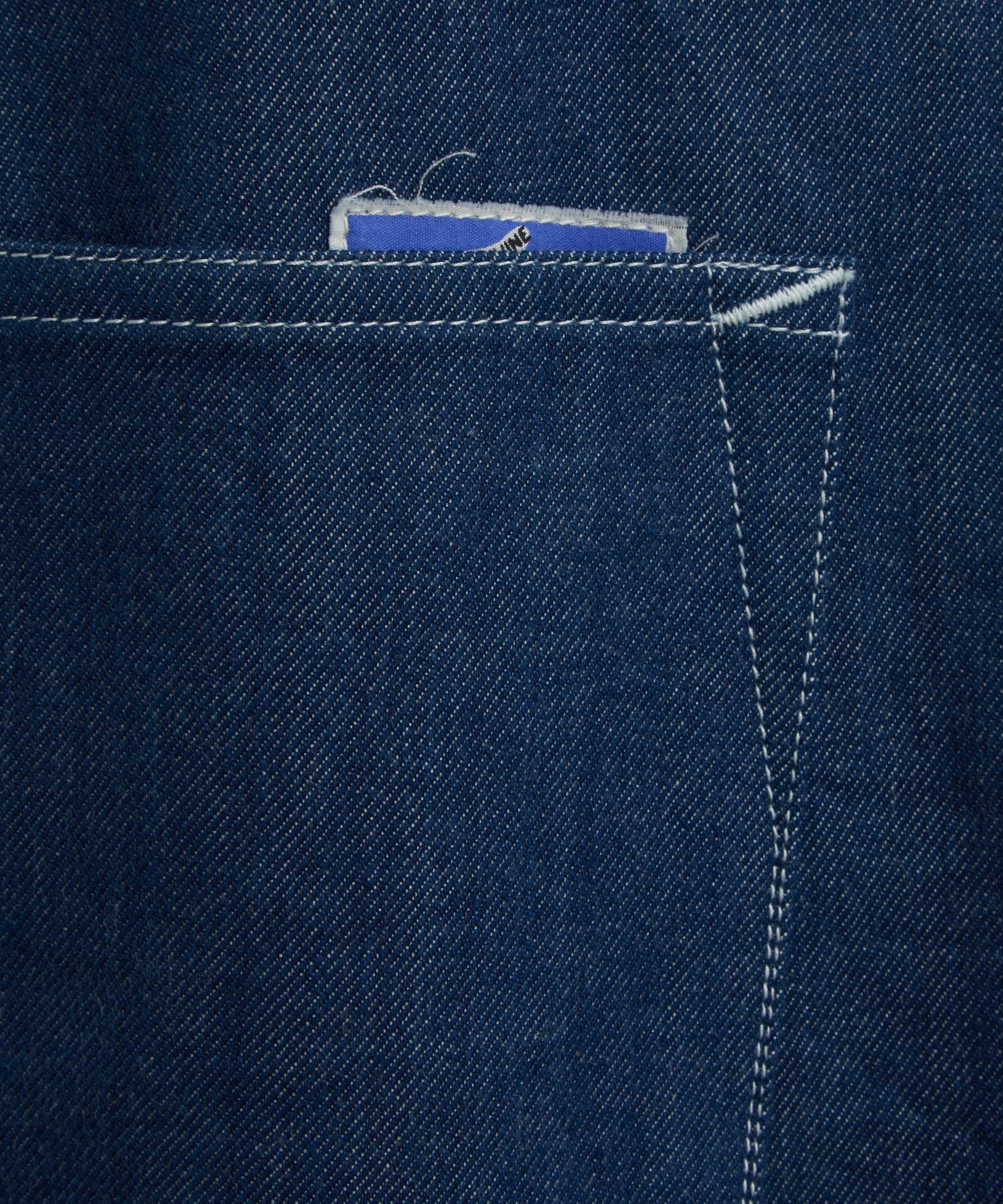 STORY mfg. - Lush Dark Denim Wonky-Wear Jeans image number 4