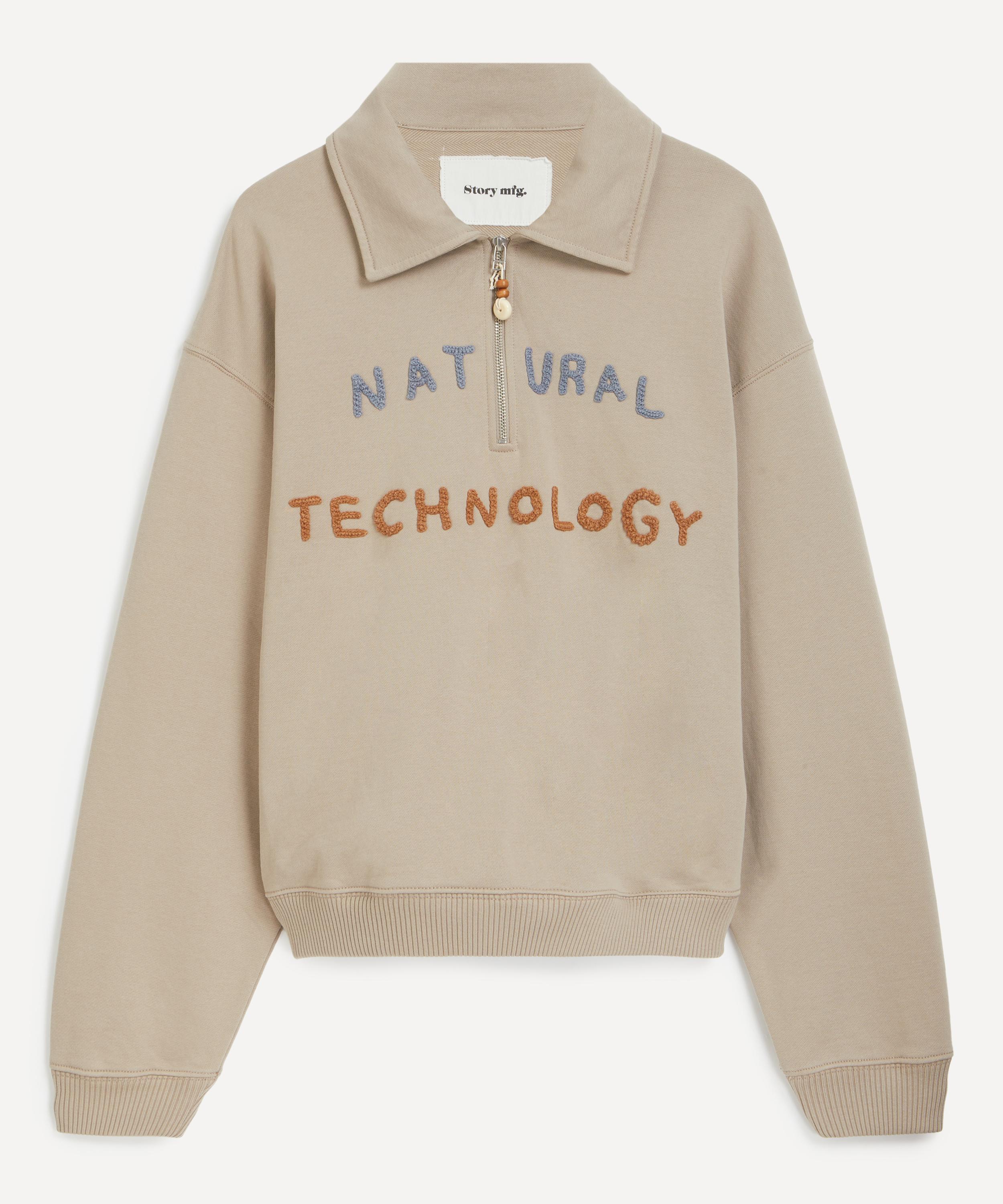 STORY mfg. - Geo Soft Grey Pullover image number 0