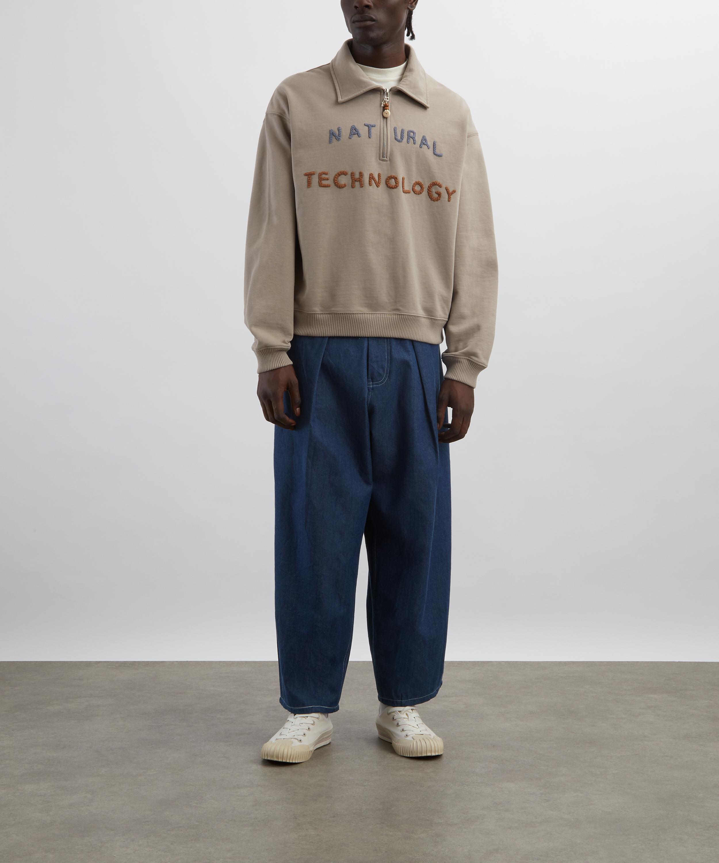 STORY mfg. - Geo Soft Grey Pullover image number 1