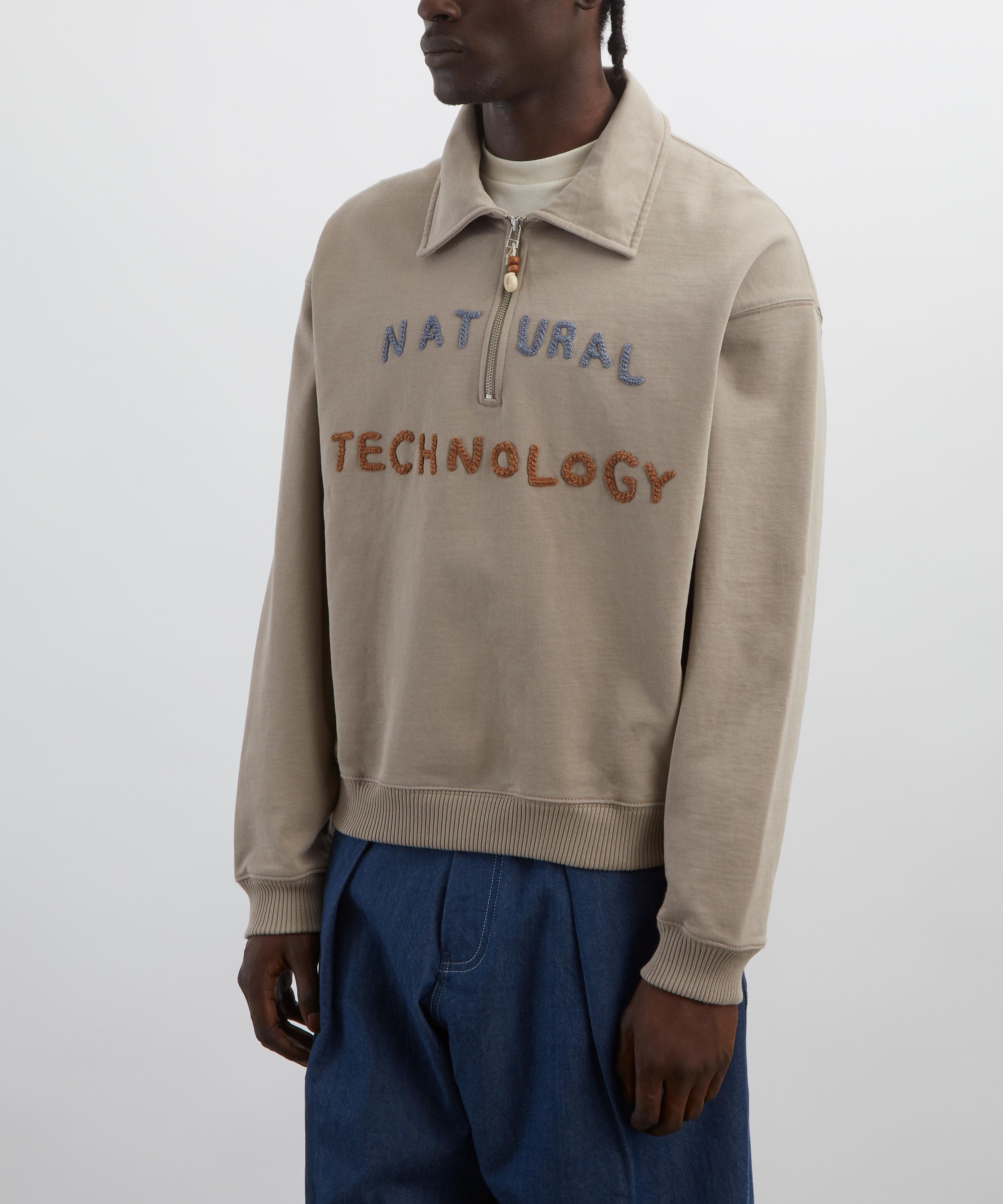 STORY mfg. - Geo Soft Grey Pullover image number 2