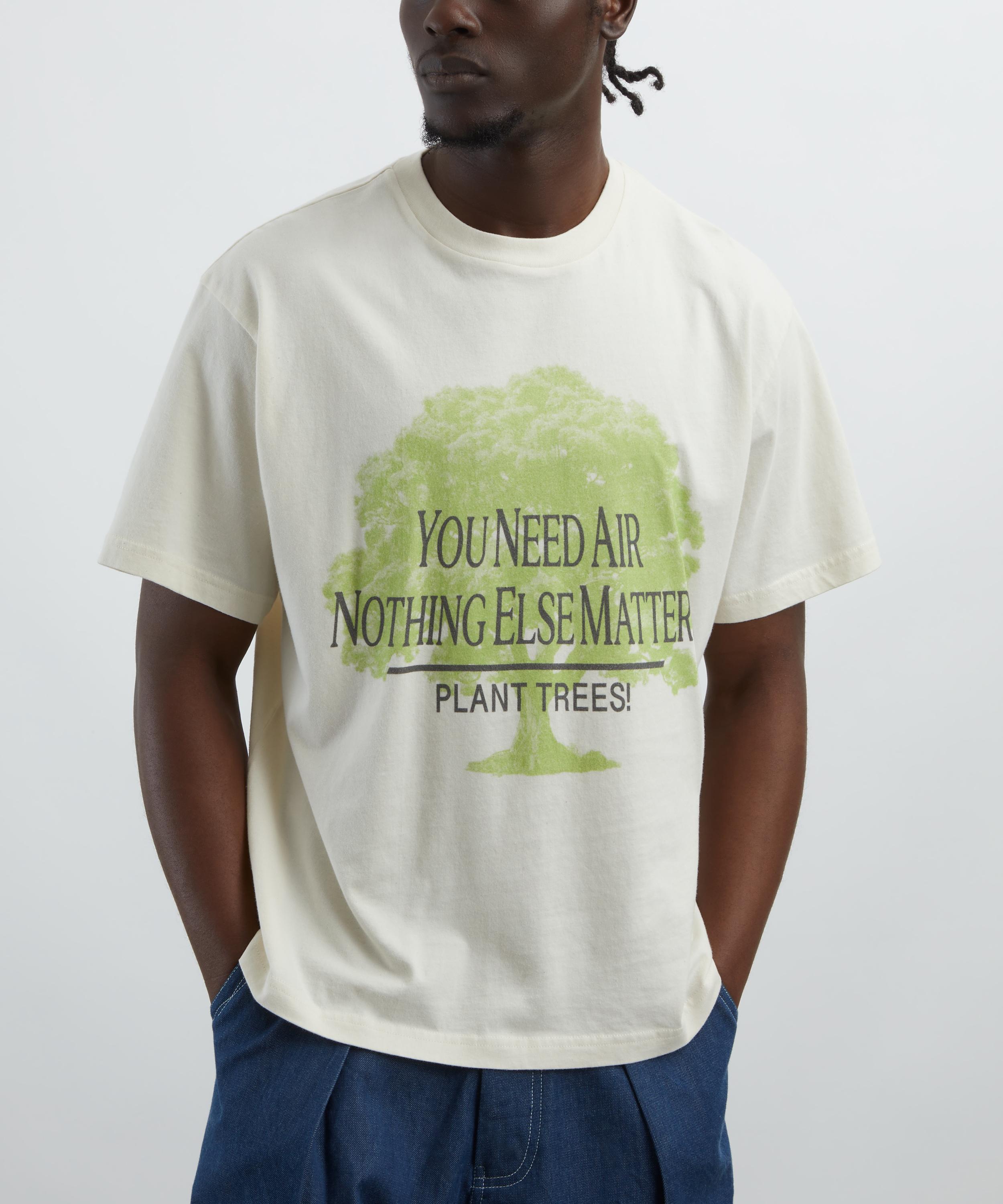 STORY mfg. - Grateful Ecru Plant Trees T-Shirt image number 2