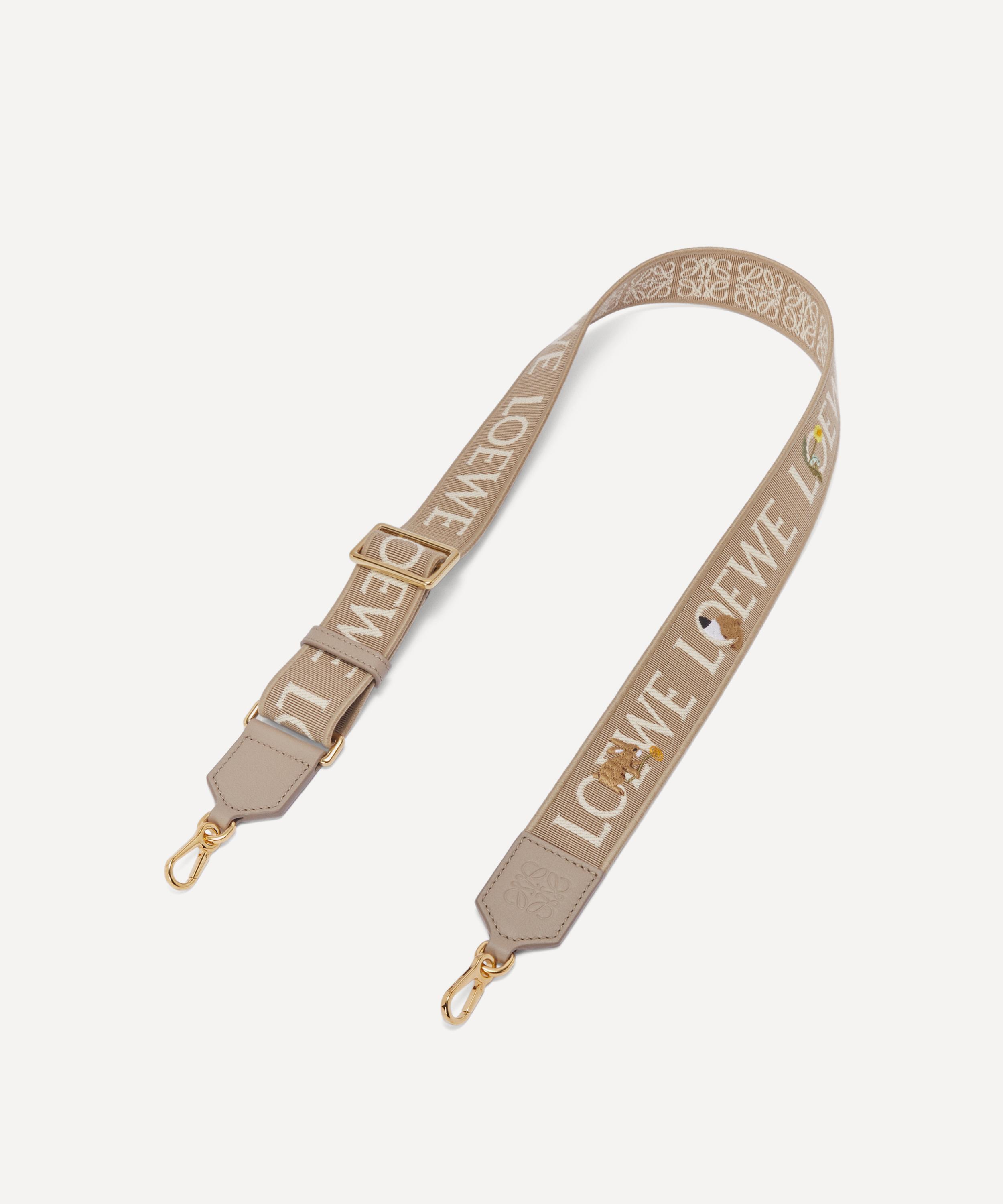 Loewe - Bunnies Anagram-Jacquard Bag Strap image number 0