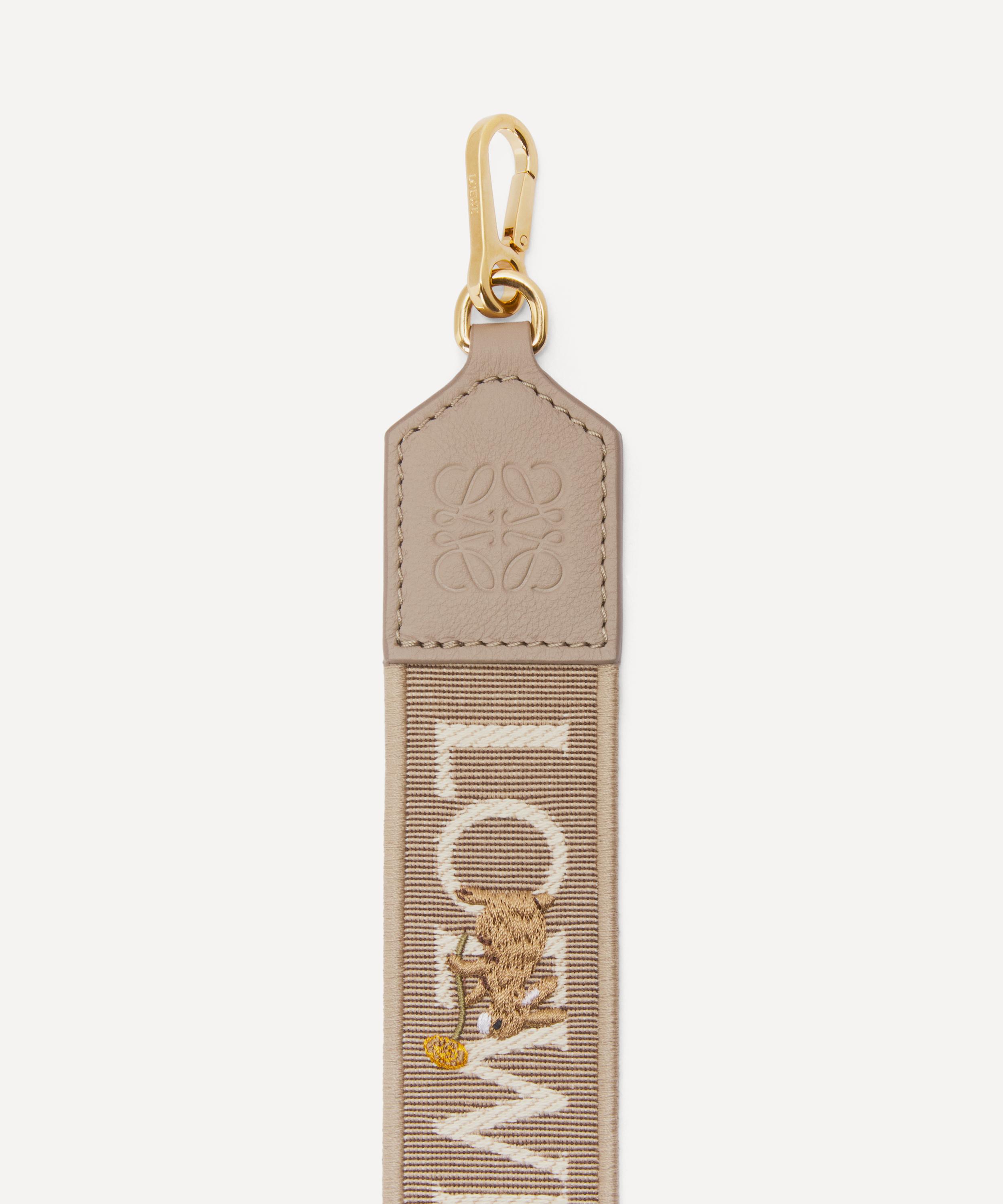 Loewe - Bunnies Anagram-Jacquard Bag Strap image number 1