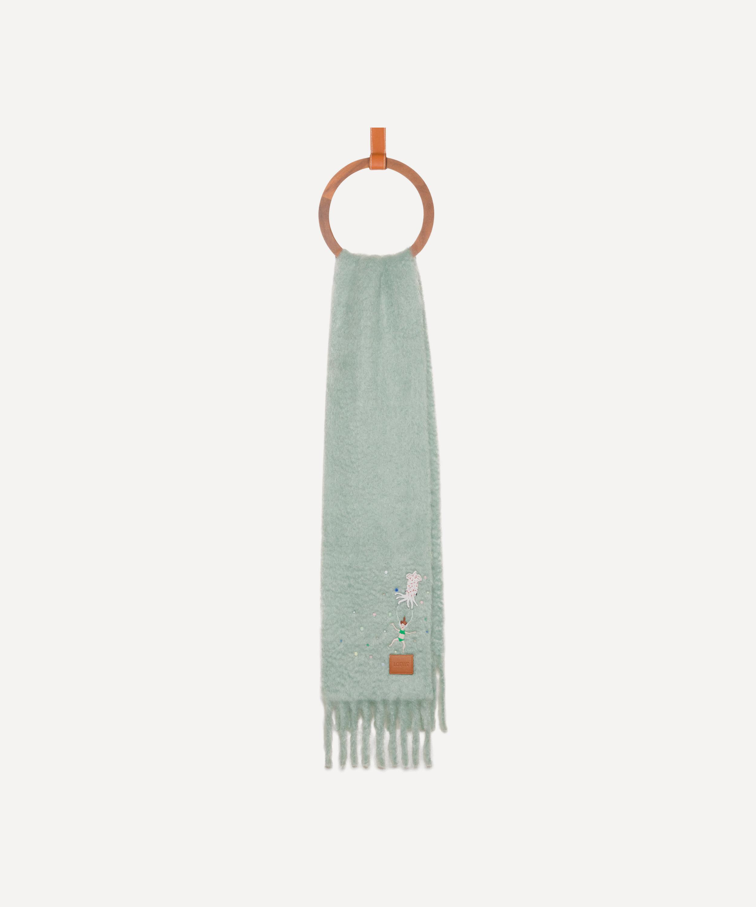 Loewe - Squid Mohair-Blend Scarf image number 3