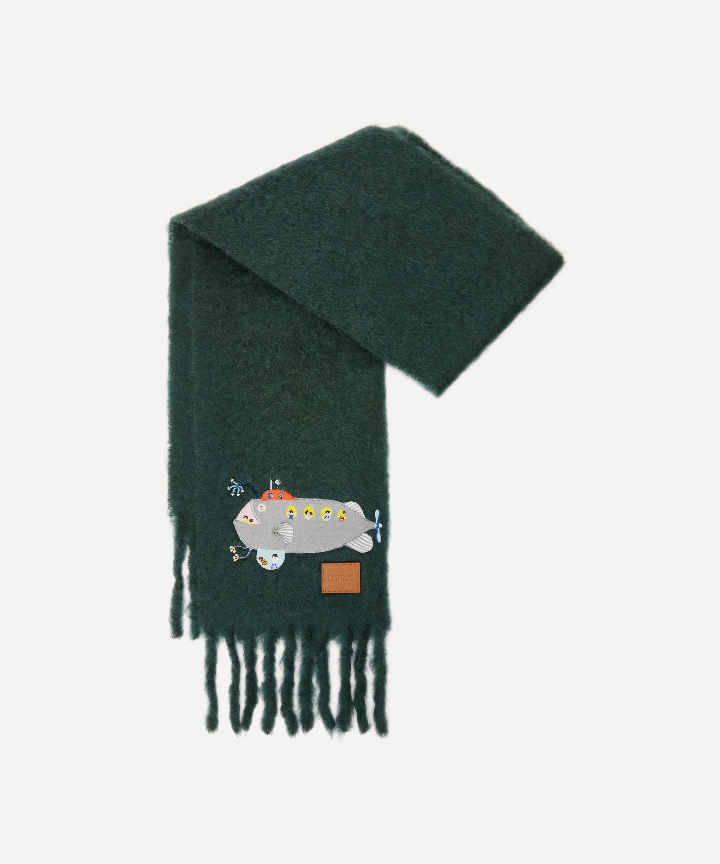 Loewe - Submarine Mohair-Blend Scarf image number 0