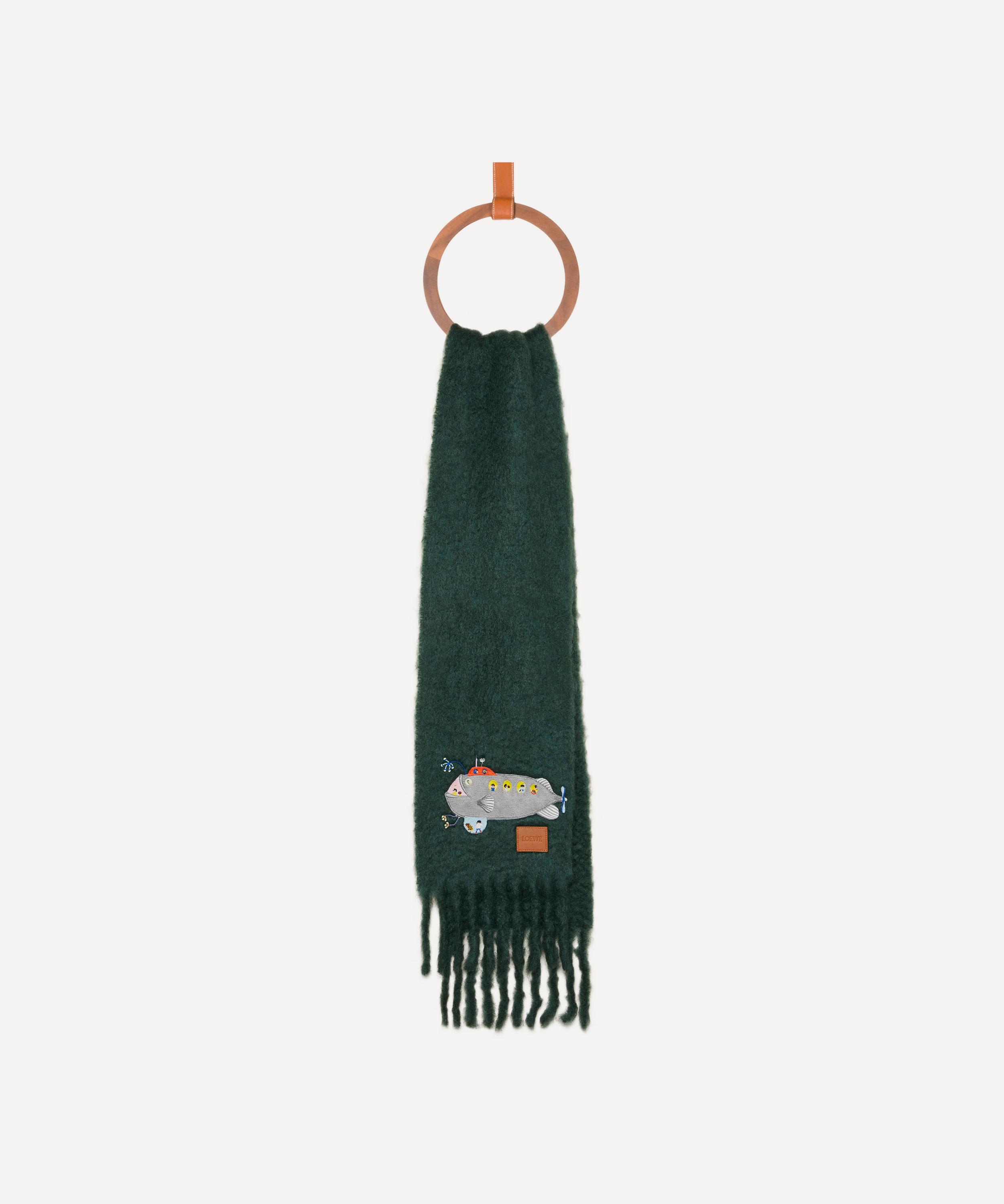 Loewe - Submarine Mohair-Blend Scarf image number 2