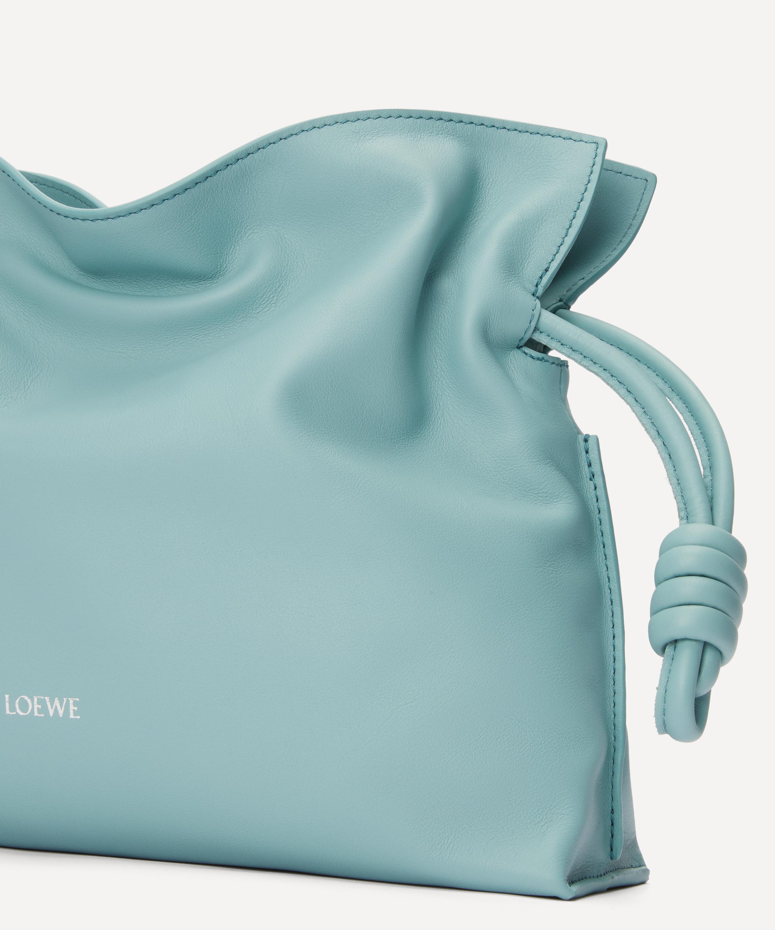 Loewe - Flamenco Medium Leather Clutch Bag image number 3