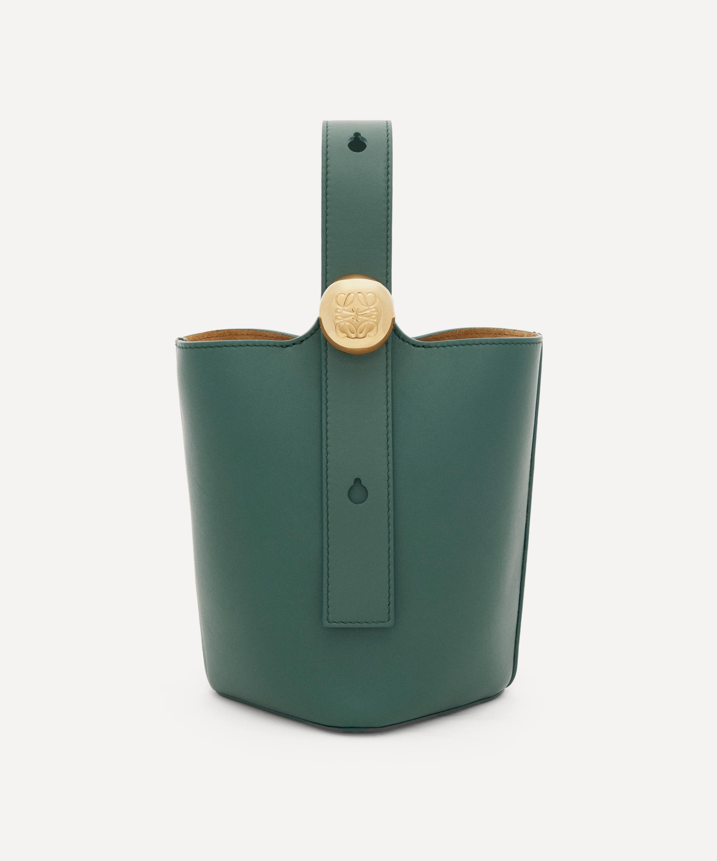 Loewe - Mini Pebble Leather Bucket Bag