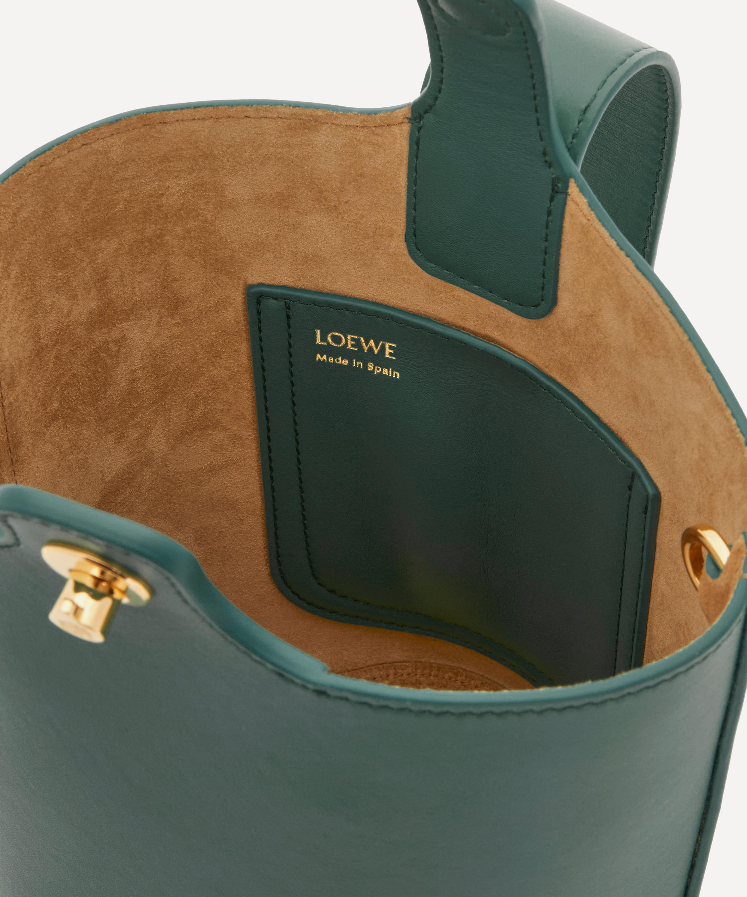 Loewe - Mini Pebble Leather Bucket Bag image number 3