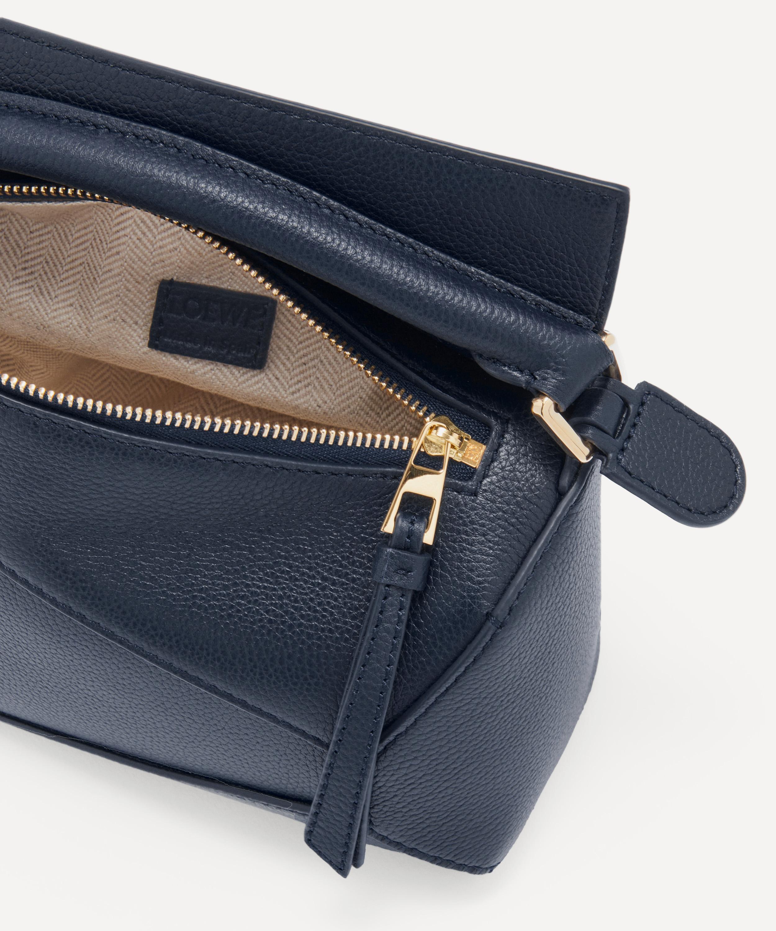 Loewe - Mini Puzzle Edge Leather Shoulder Bag image number 4