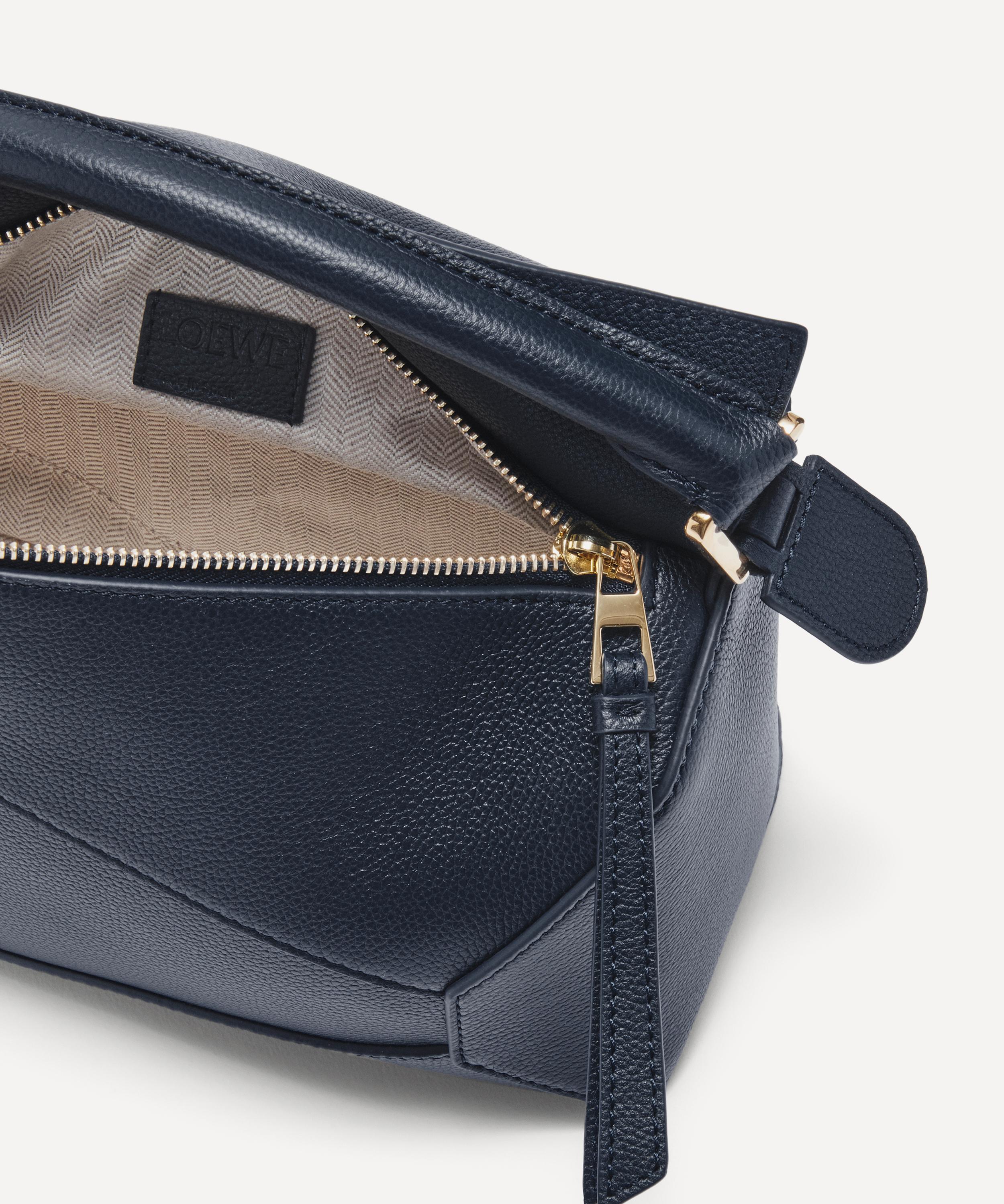 Loewe - Small Puzzle Edge Leather Shoulder Bag image number 4