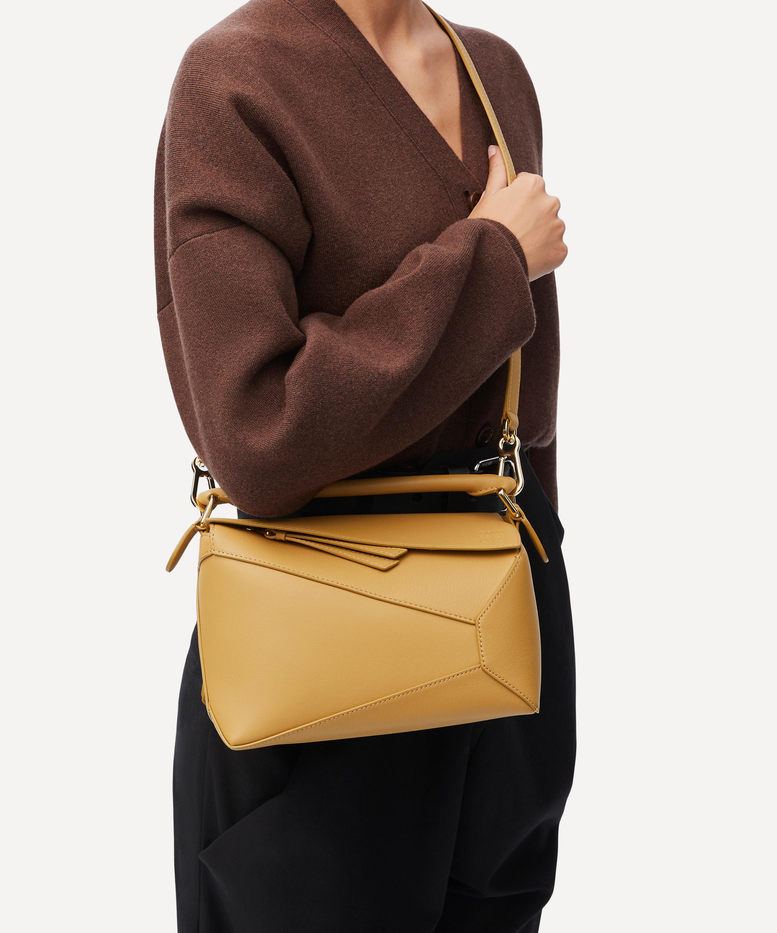 Loewe - Small Puzzle Edge Leather Shoulder Bag image number 1