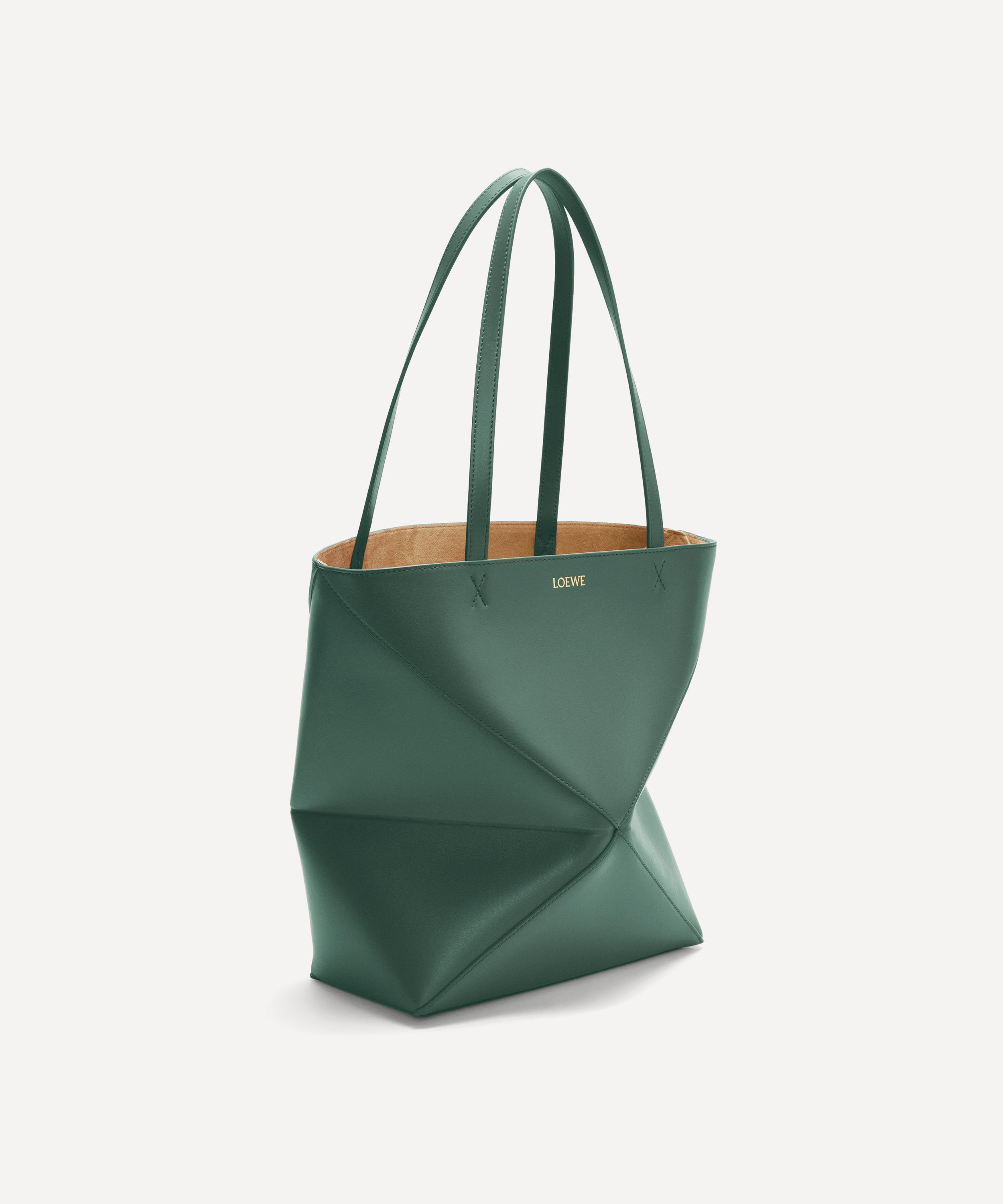 Loewe - Puzzle Fold Medium Leather Tote image number 1
