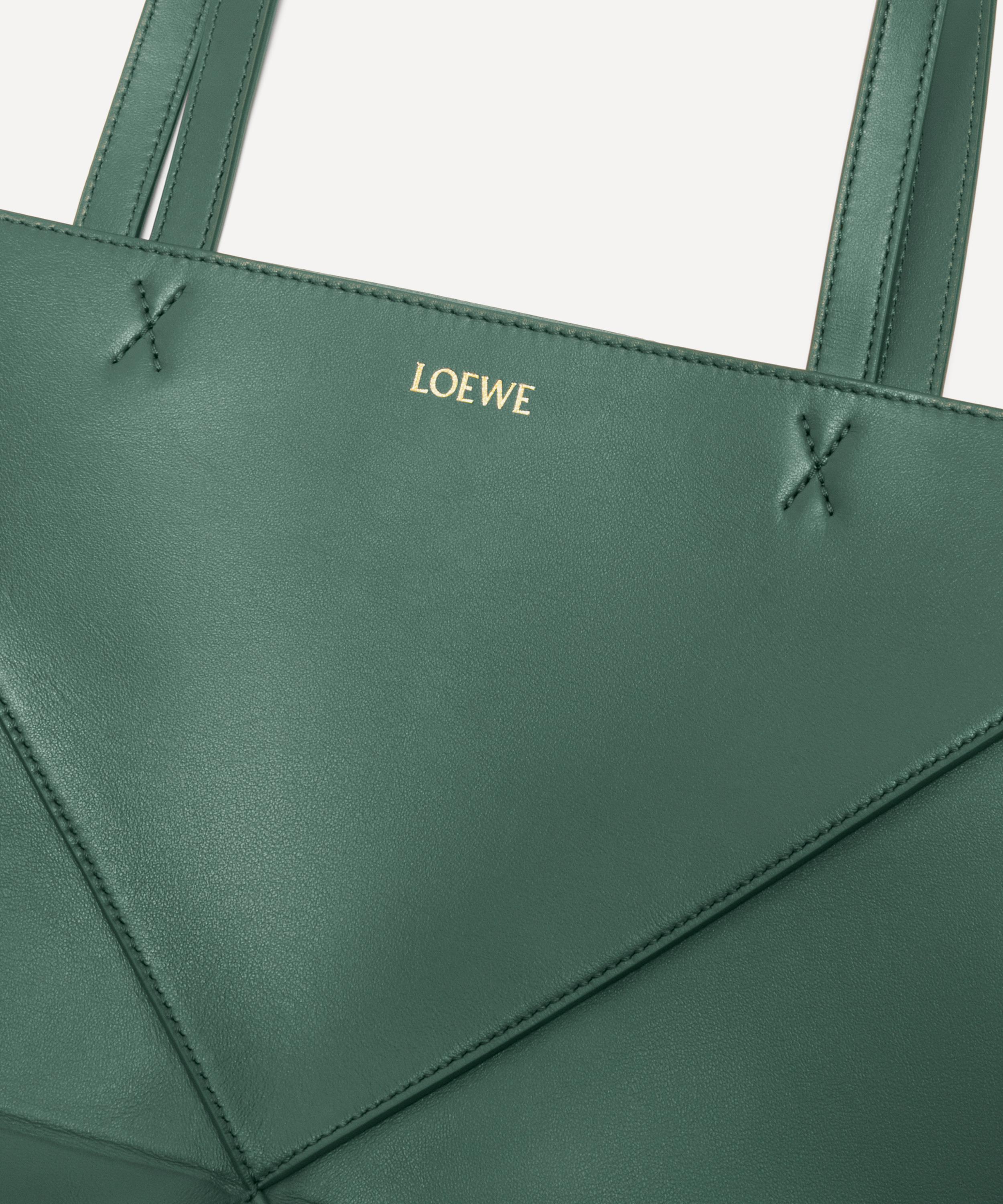 Loewe - Puzzle Fold Medium Leather Tote image number 4