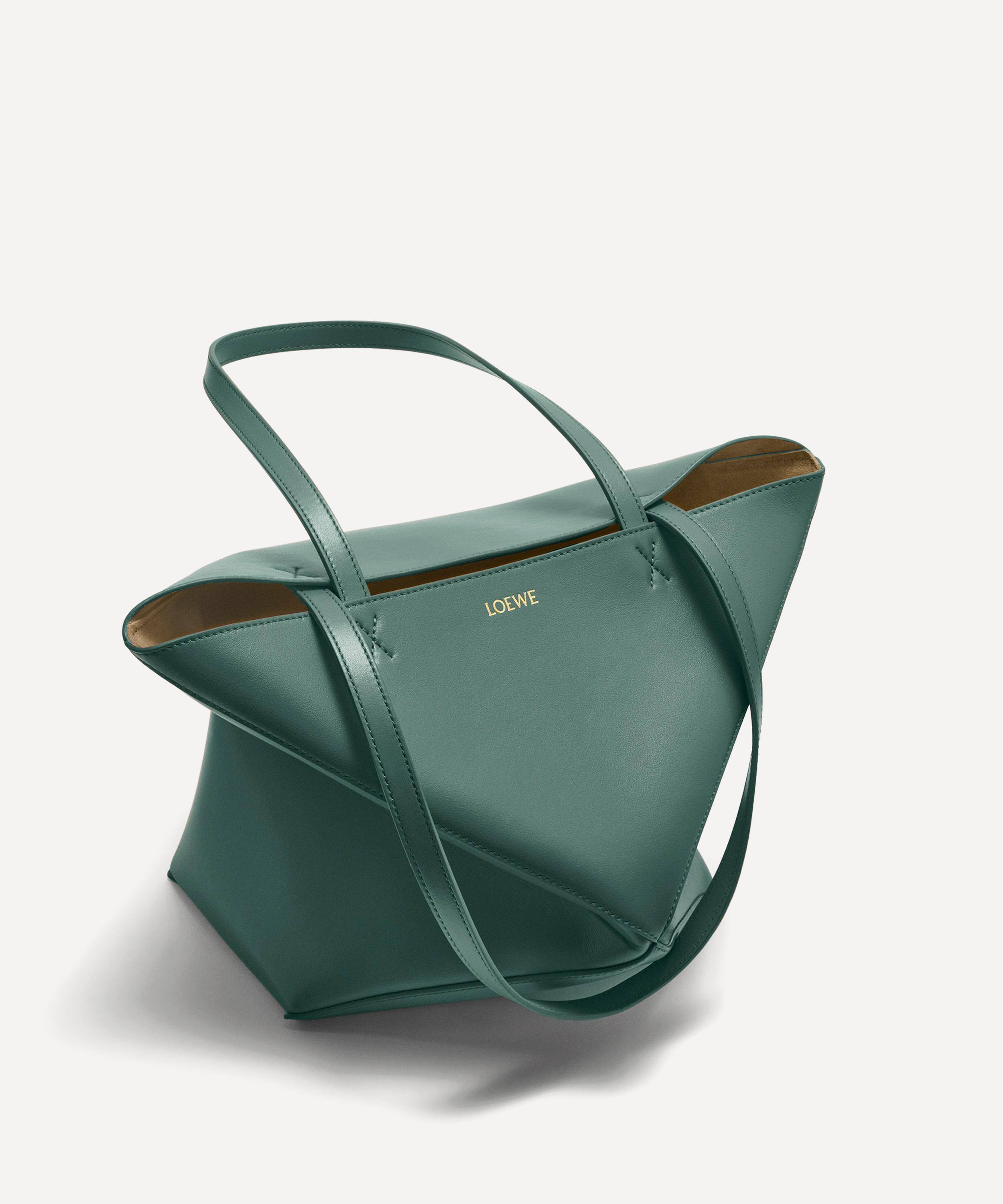Loewe - Puzzle Fold Medium Leather Tote image number 5
