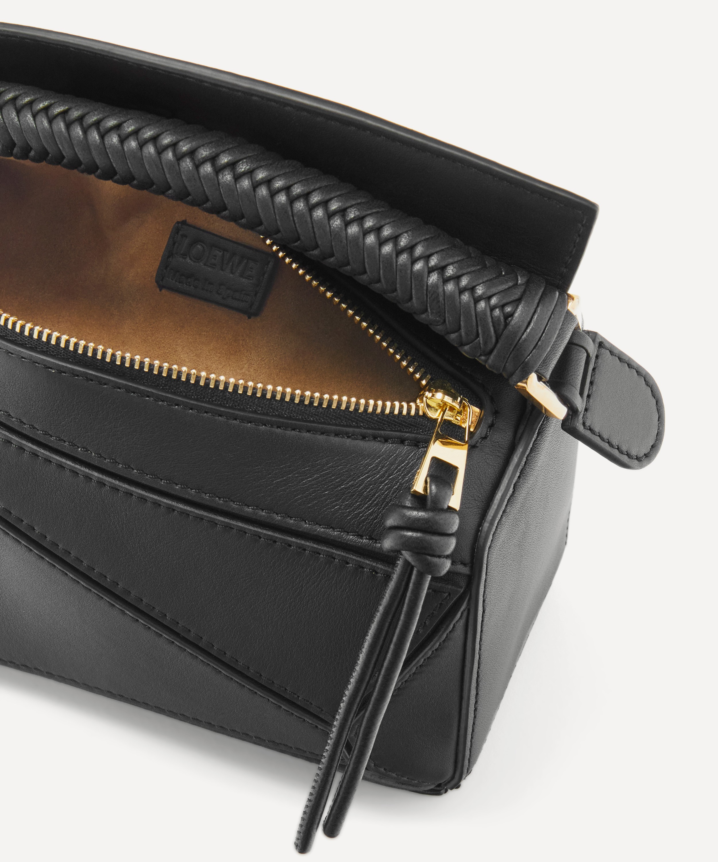 Loewe - Mini Puzzle Edge Leather Shoulder Bag image number 5