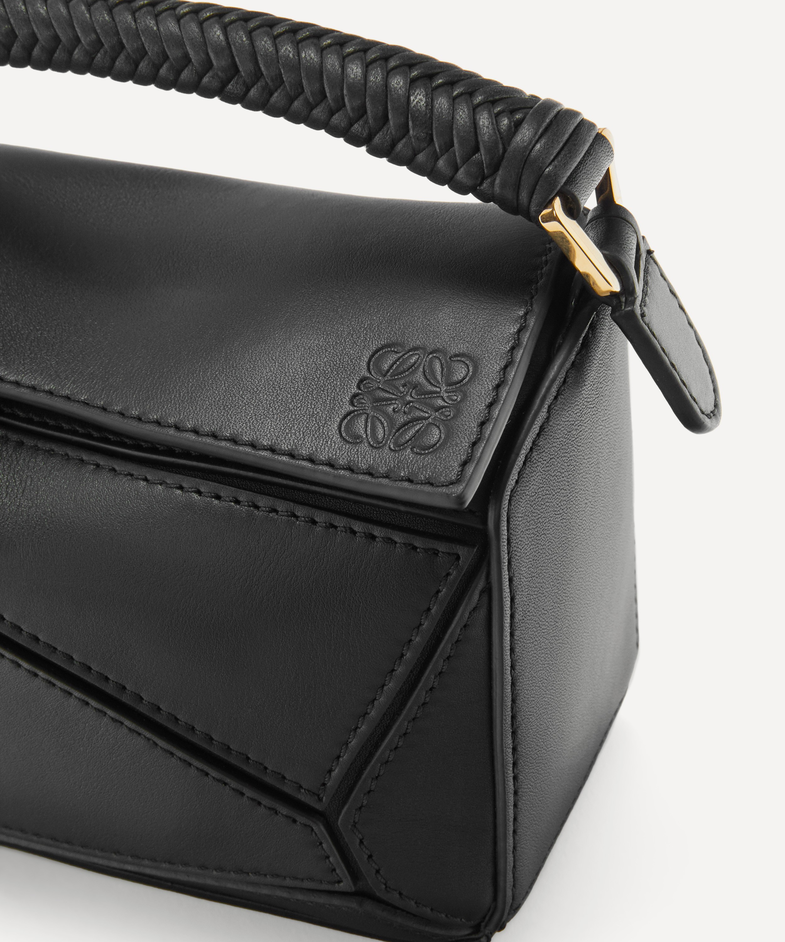 Loewe - Mini Puzzle Edge Leather Shoulder Bag image number 6