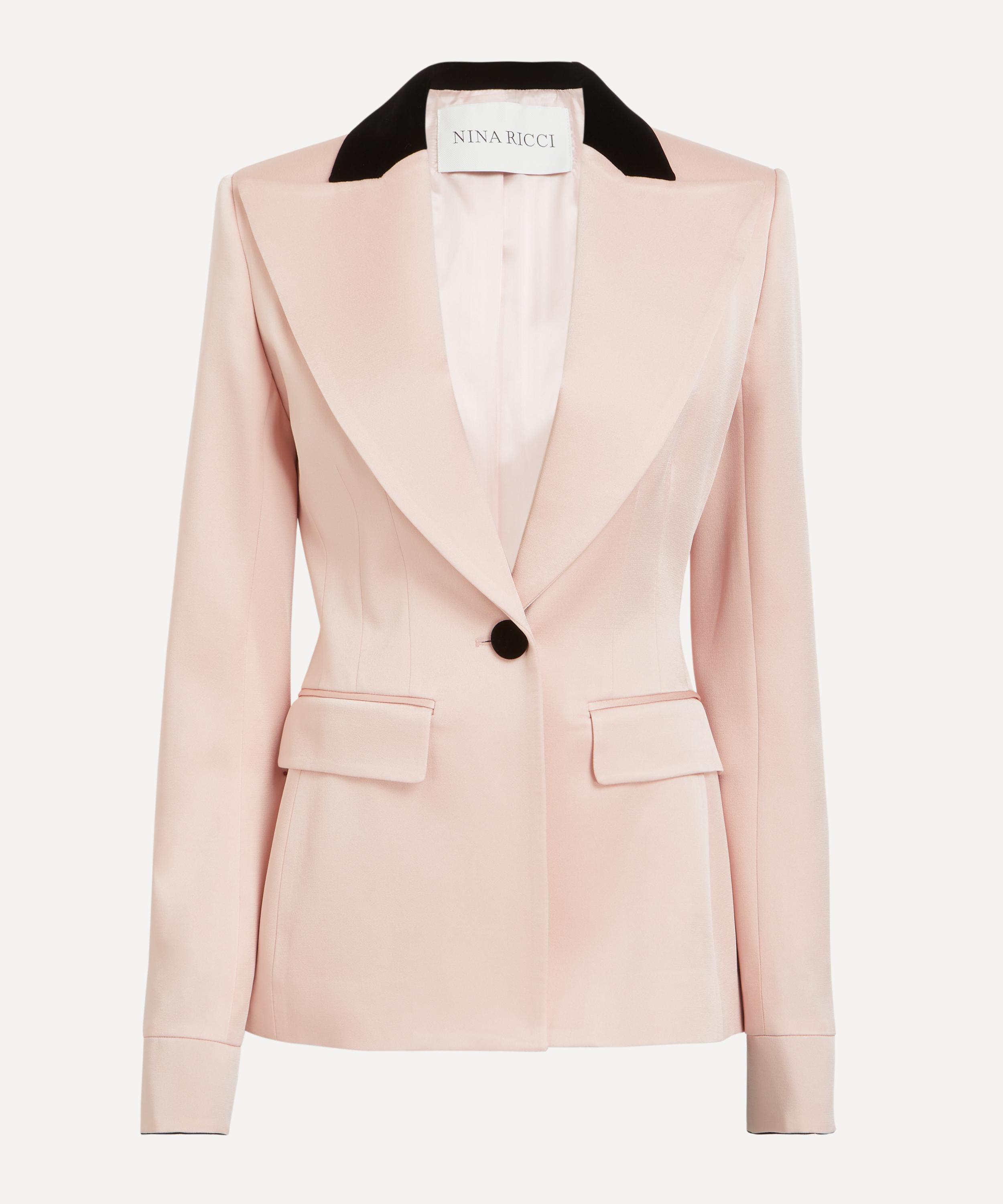 Nina Ricci - Pink Satin Blazer image number 0