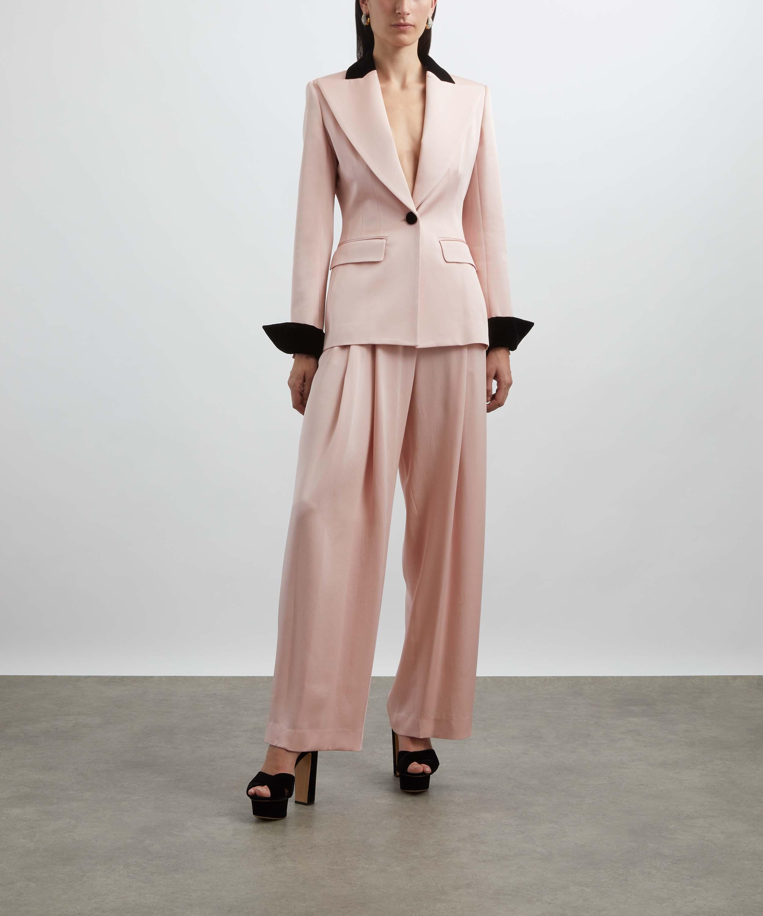 Nina Ricci - Pink Satin Blazer image number 1