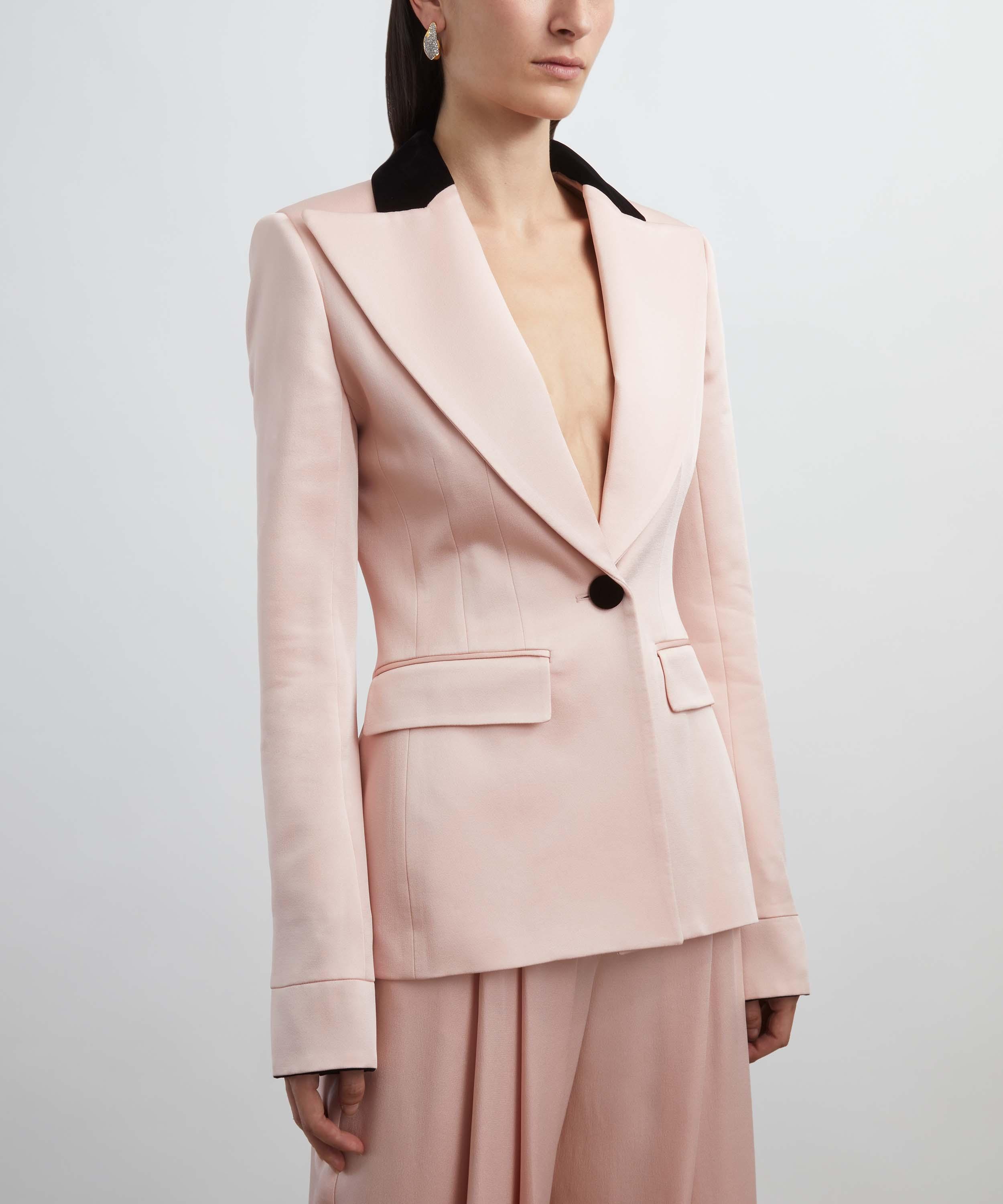 Nina Ricci - Pink Satin Blazer image number 2