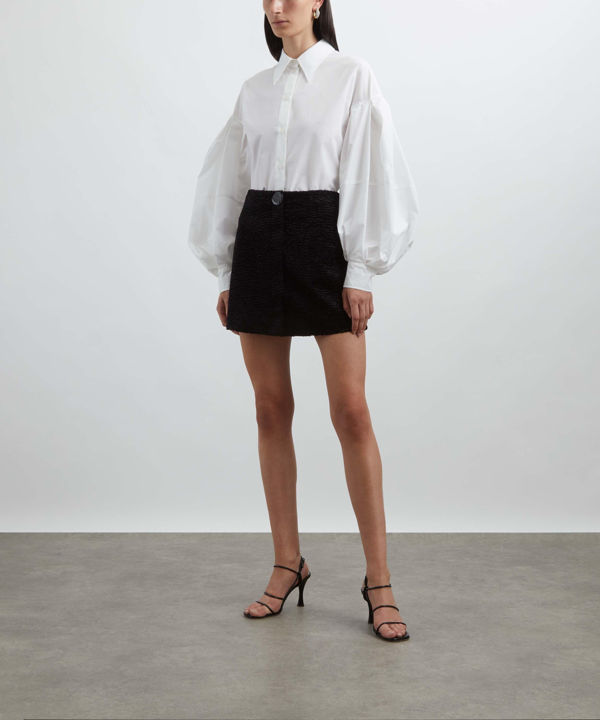 Nina Ricci - Cotton Poplin Cocoon Sleeve Shirt image number 1