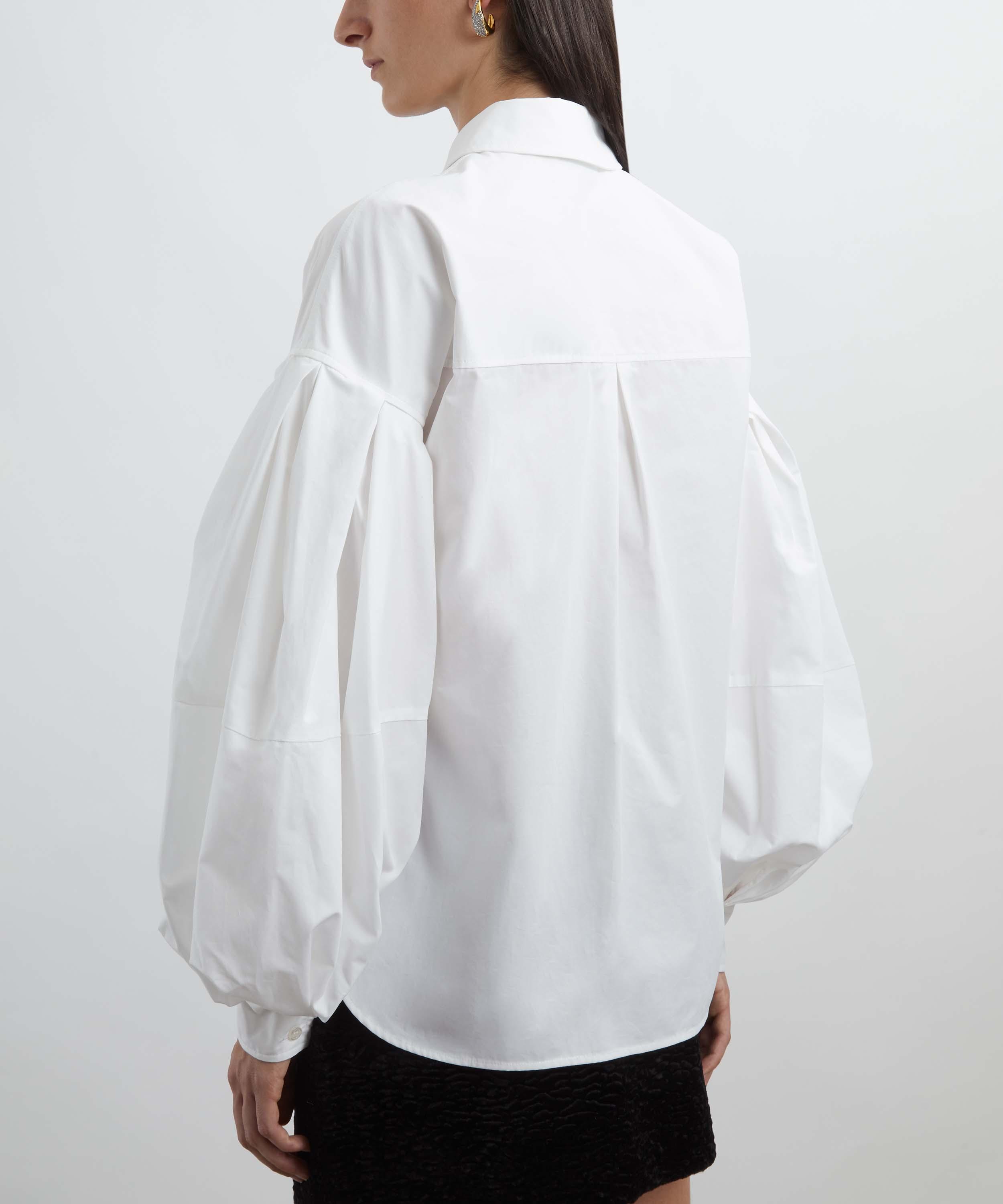 Nina Ricci - Cotton Poplin Cocoon Sleeve Shirt image number 3