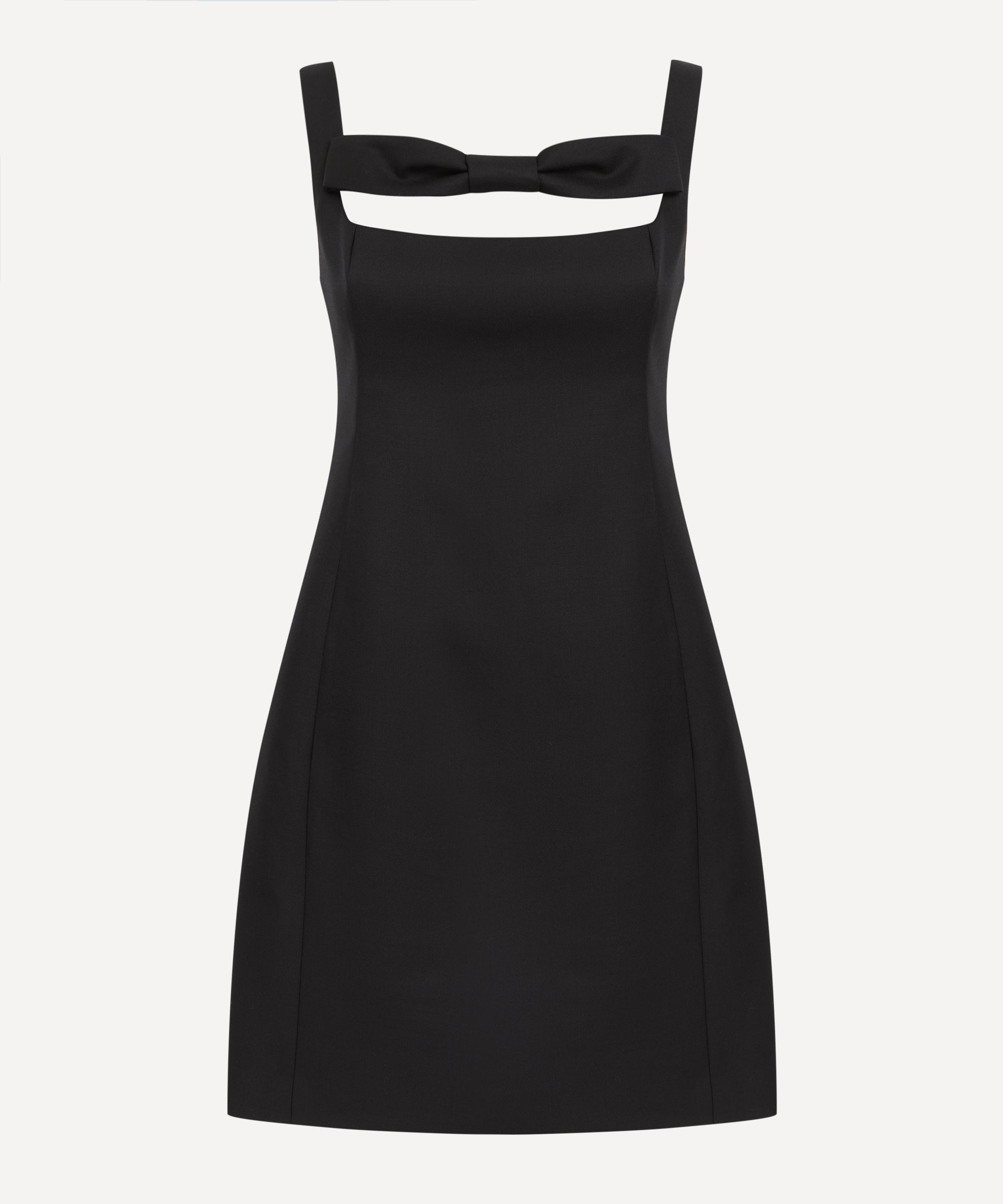 Nina Ricci - Square Neckline Bow Mini Dress image number 0