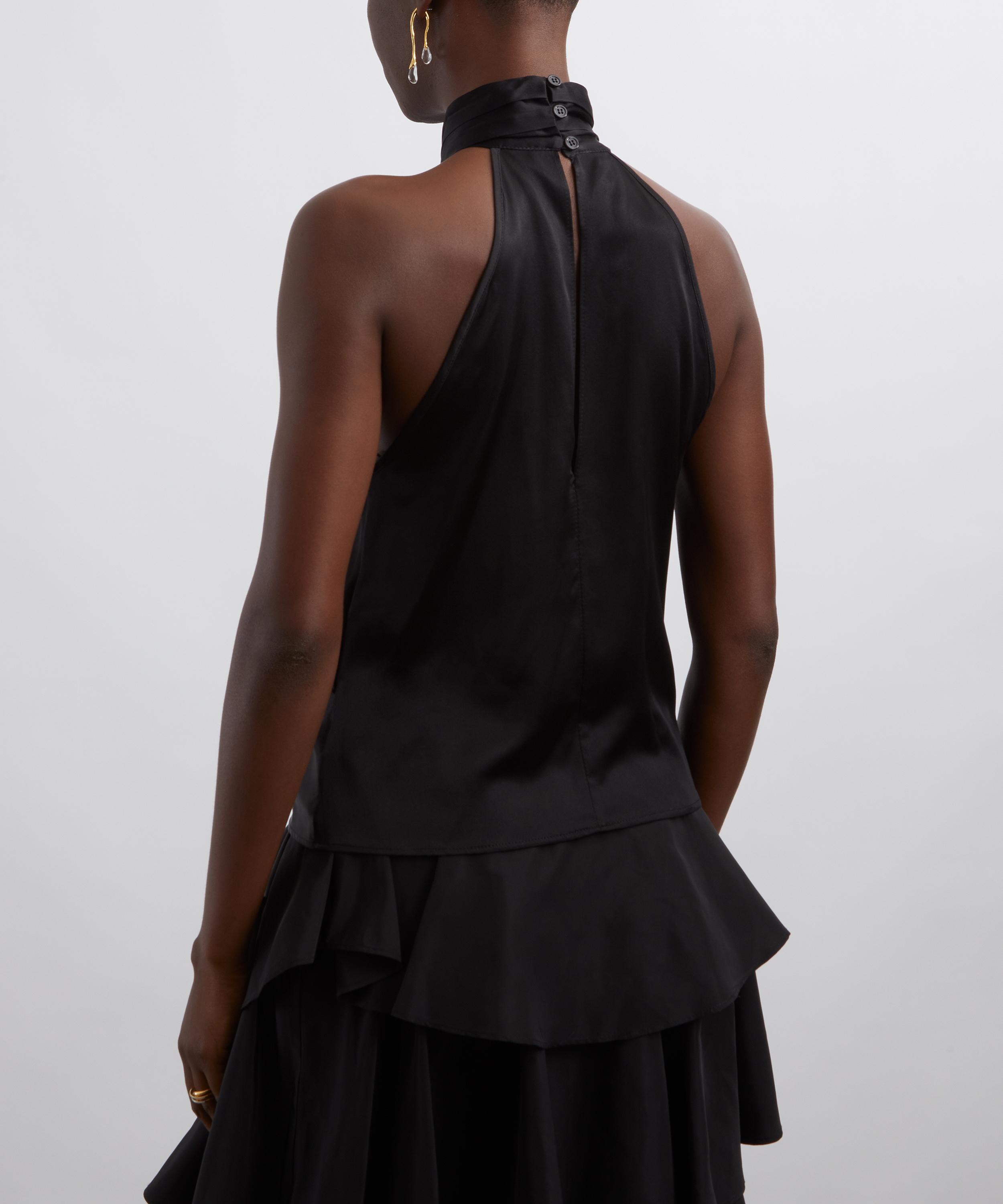 Nina Ricci - Stretch Satin Flowing Top image number 3