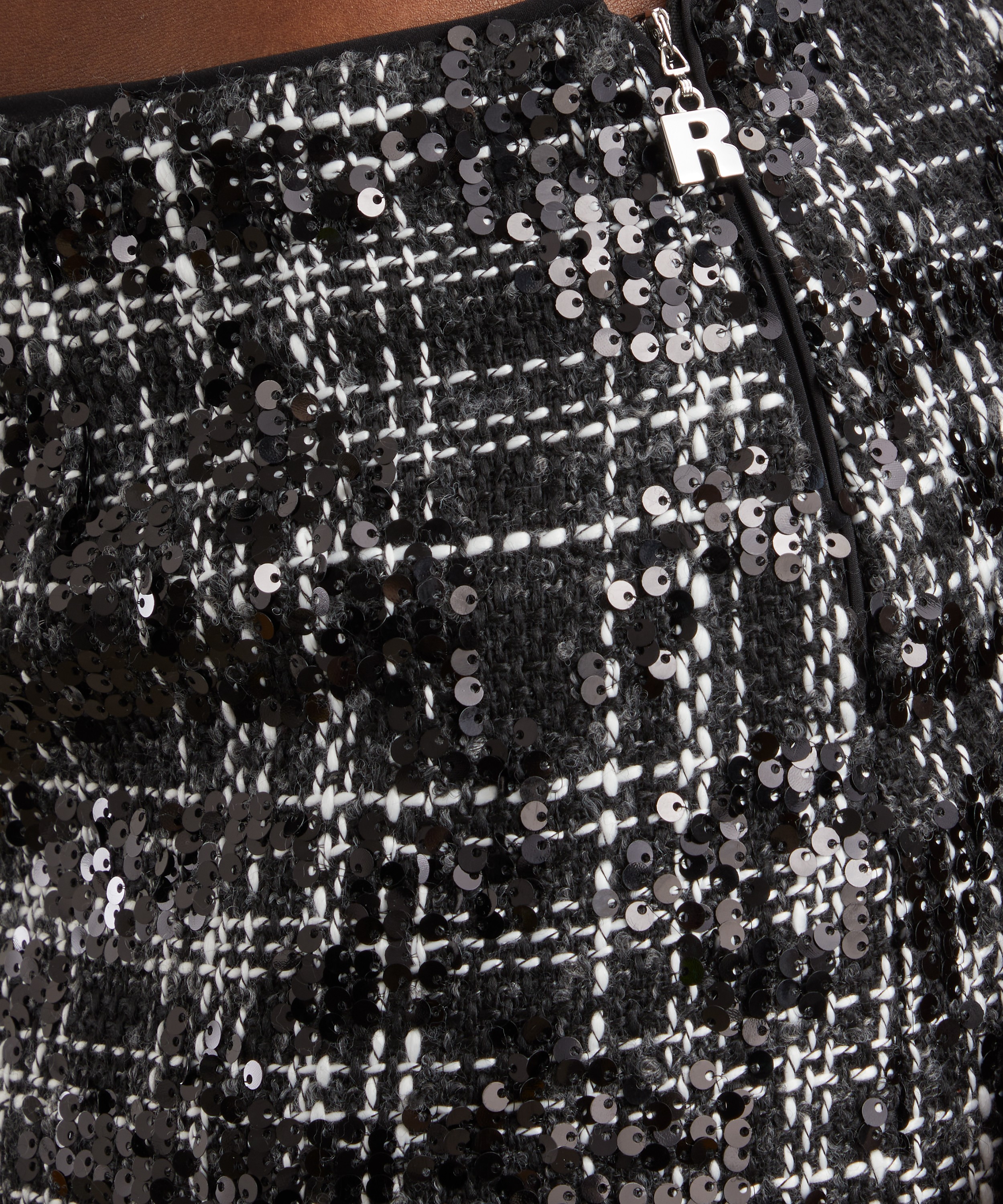 ROTATE Birger Christensen - Boucle Mini Skirt image number 4